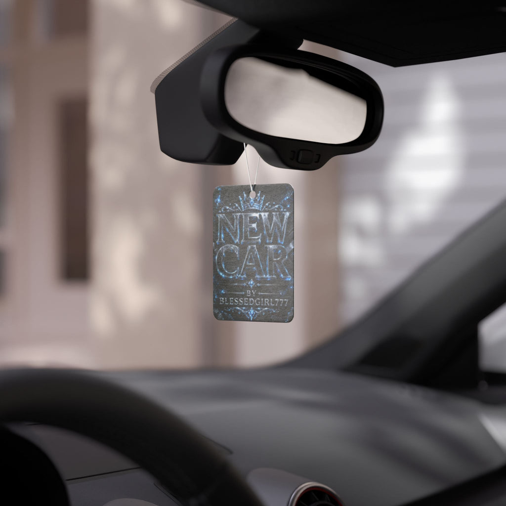 New Car Air Freshener – 'New Car' Crown Scented Car Accessory