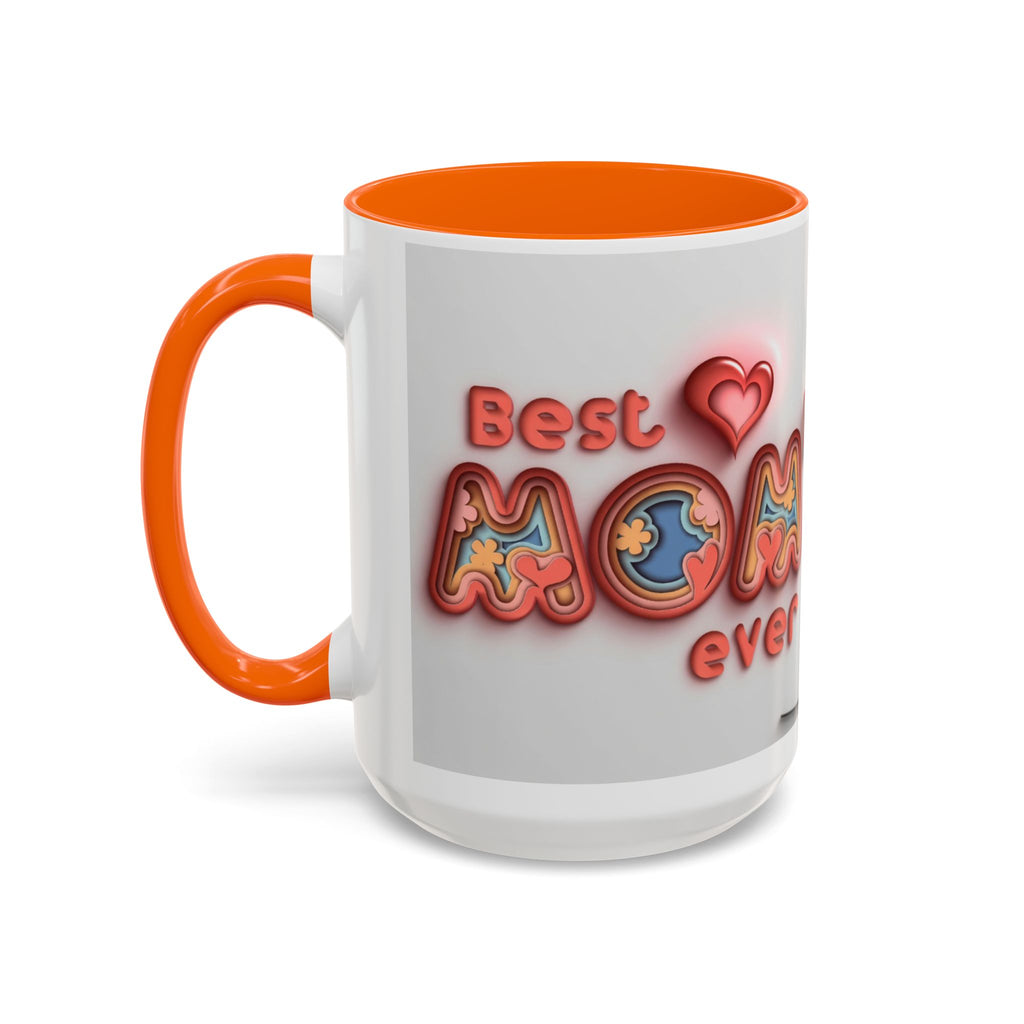 Custom Accent Coffee Mug - Perfect Gift for Moms, Personalized Mug, Valentines Day Gift, Unique Coffee Cup, Mother's Day
