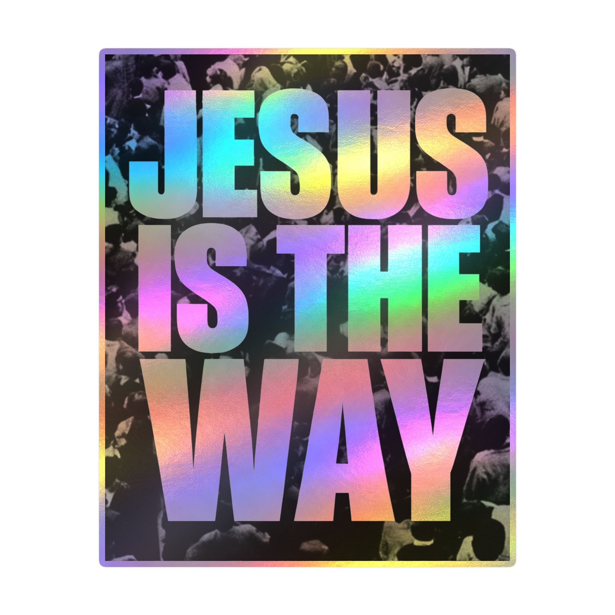 Jesus Is the Way Vinyl Decal — Inspirational Christian Sticker