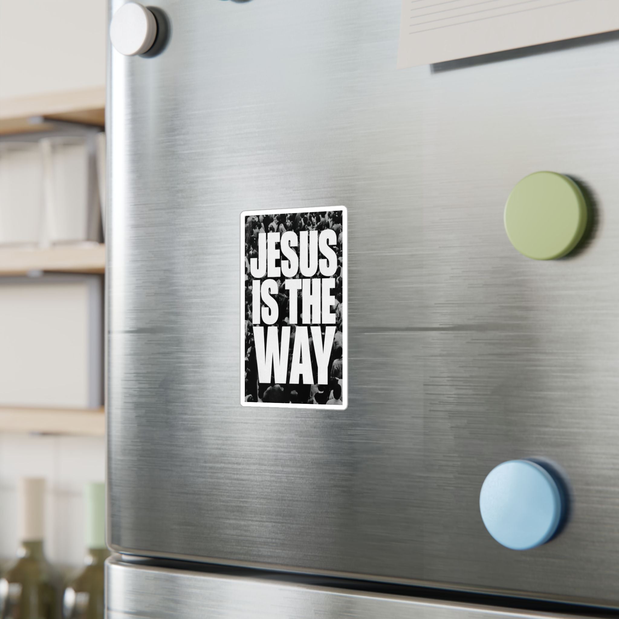 Jesus Is the Way Vinyl Decal — Inspirational Christian Sticker