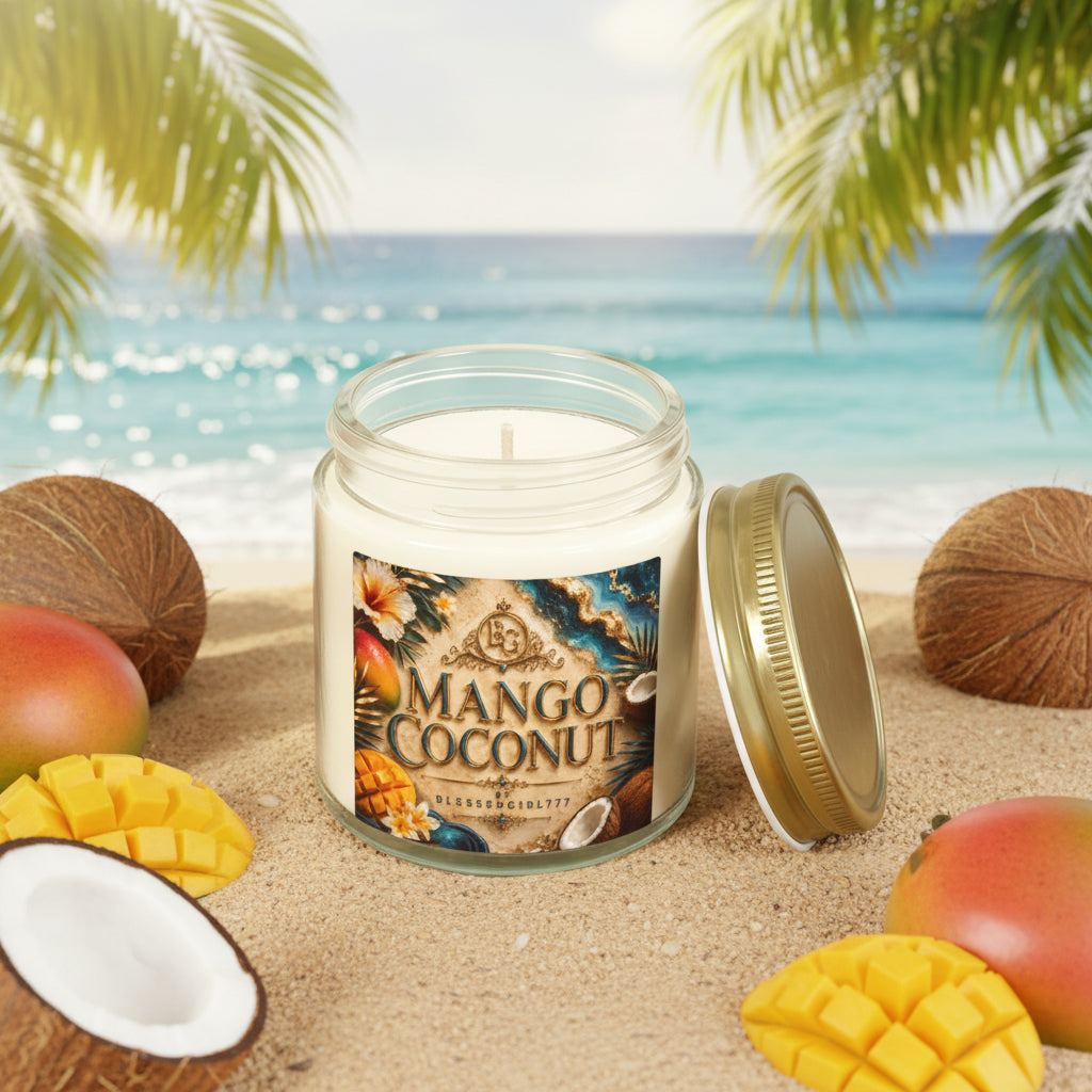 Blessed Tropics Candle — Coconut Mango | BlessedGirl777