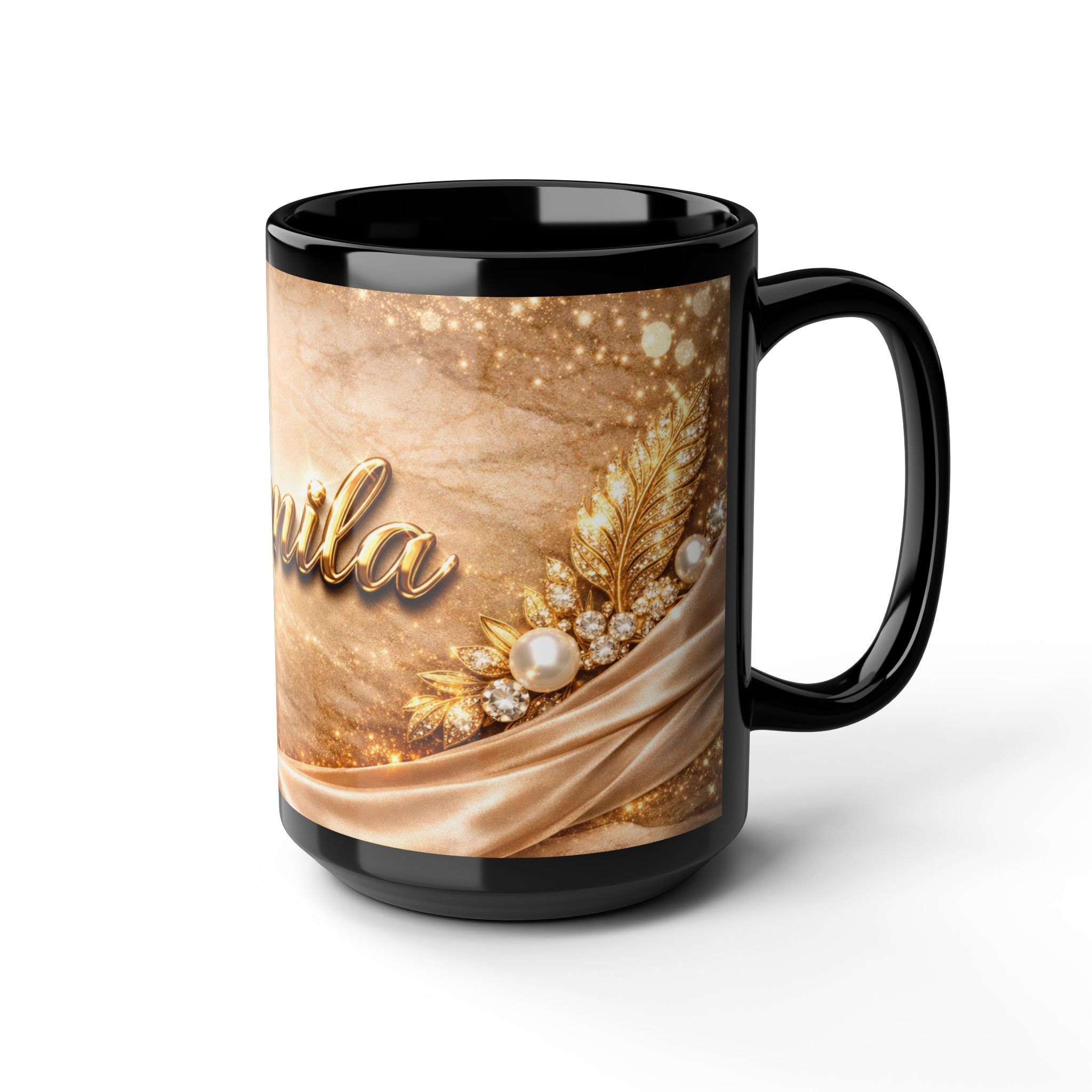 Golden Edition Mug “Camila” by BLESSDGIRL777