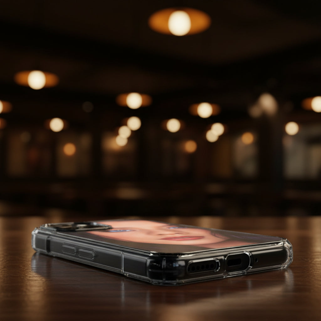 Photoreal Portrait Phone Case | Clear Impact Case