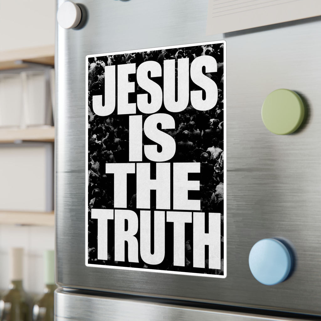 Jesus Is The Truth Vinyl Sticker — Bold Christian Faith Decal (Kiss-Cut)