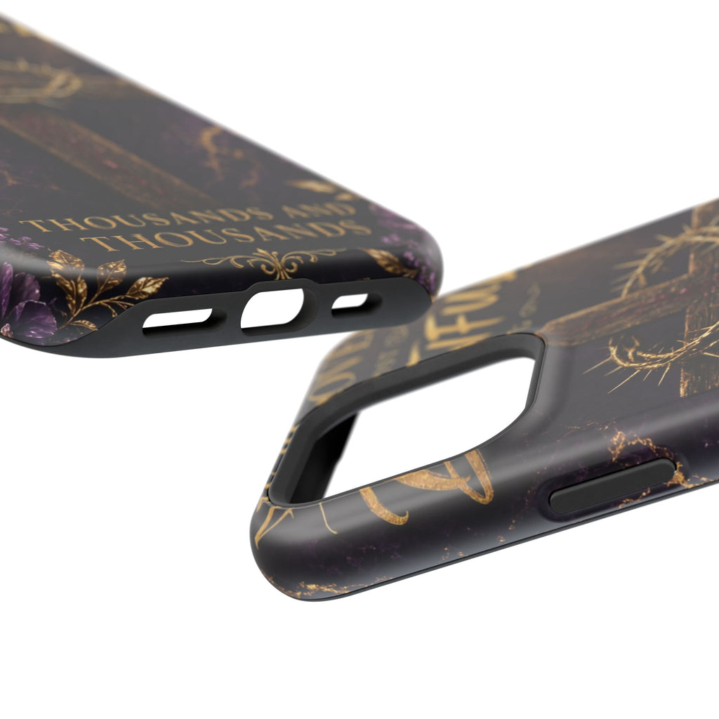 Christian Cross Magnetic Impact-Resistant Phone Case — "Beloved Most Beautiful" Scripture Design