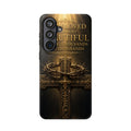 Magnetic Impact-Resistant Phone Case — "Most Beautiful" Cross with Crown of Thorns