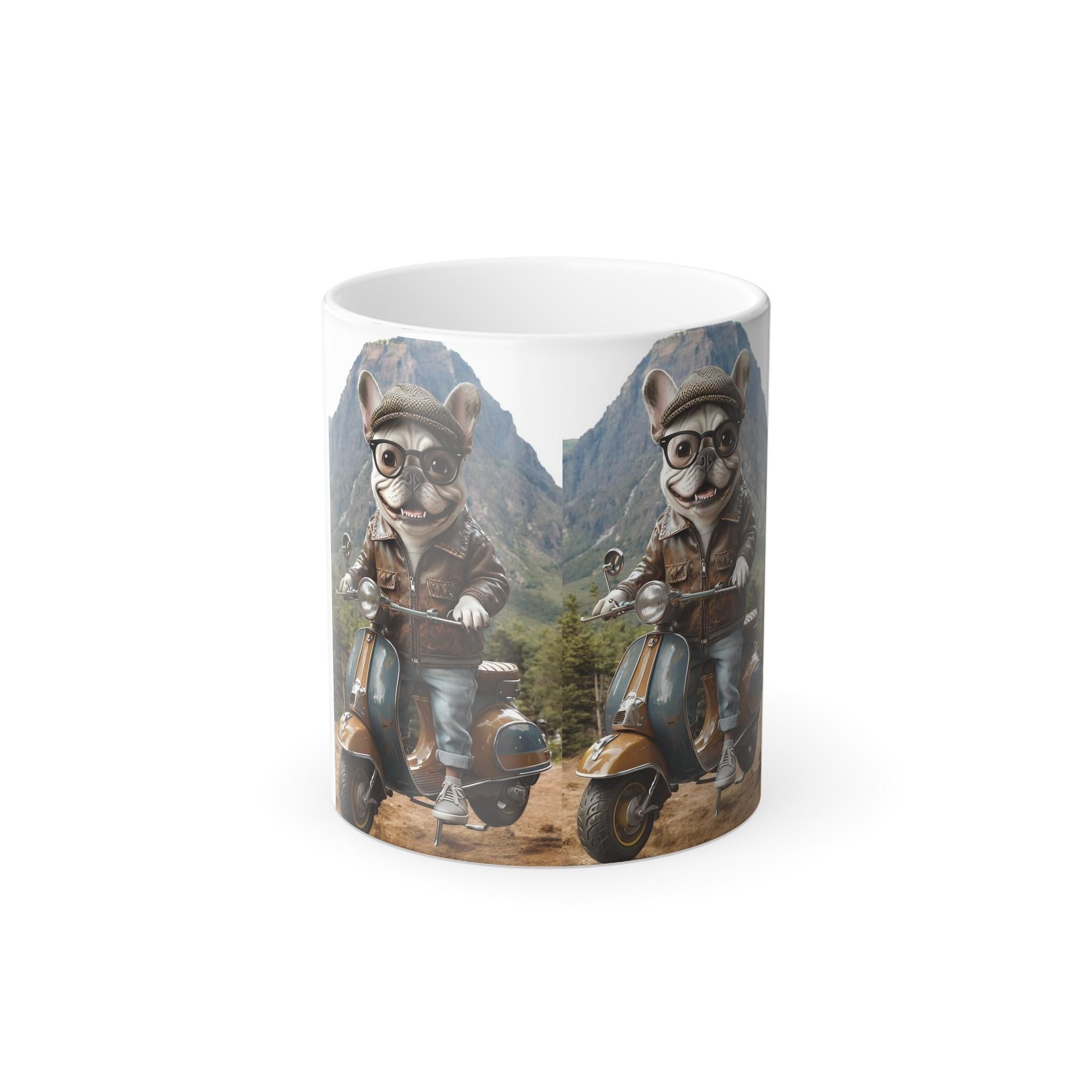 Taza Mágica que Cambia de Color - Color Morphing Mug 11oz, Regalo Sorpresa Personalizado, Vaso Sensible al Calor, Magic Coffee Cup