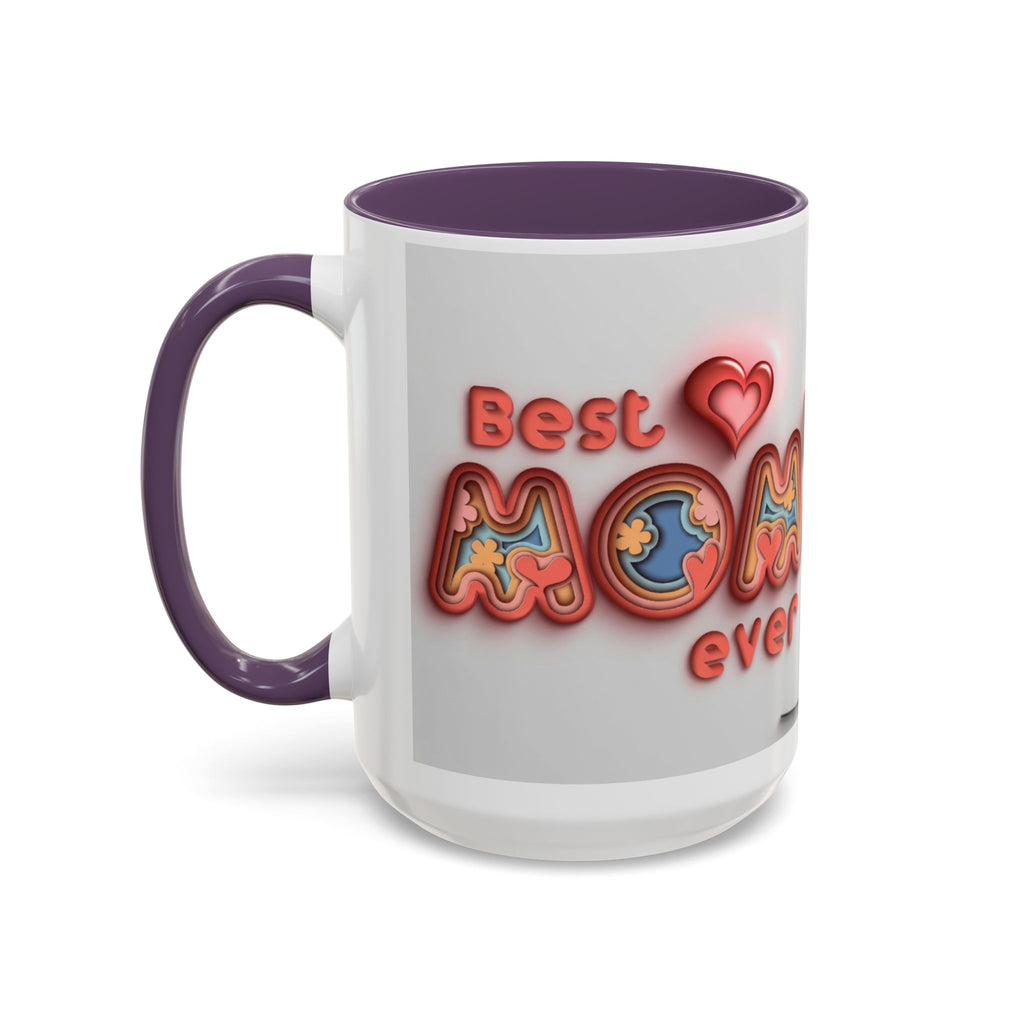 Custom Accent Coffee Mug - Perfect Gift for Moms, Personalized Mug, Valentines Day Gift, Unique Coffee Cup, Mother's Day