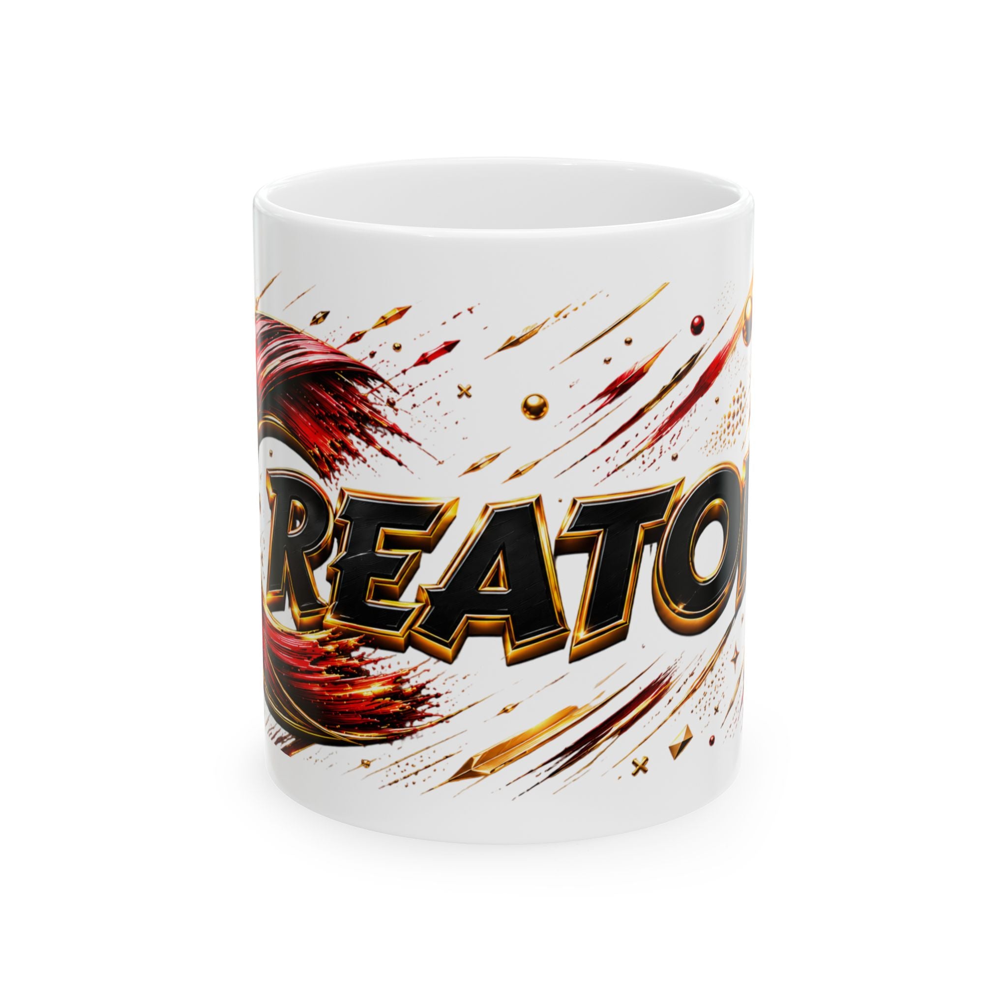 Creator Typography Mug | Ceramic Coffee Cup 11oz 15oz