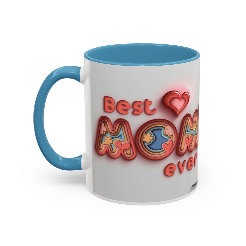 Custom Accent Coffee Mug - Perfect Gift for Moms, Personalized Mug, Valentines Day Gift, Unique Coffee Cup, Mother's Day