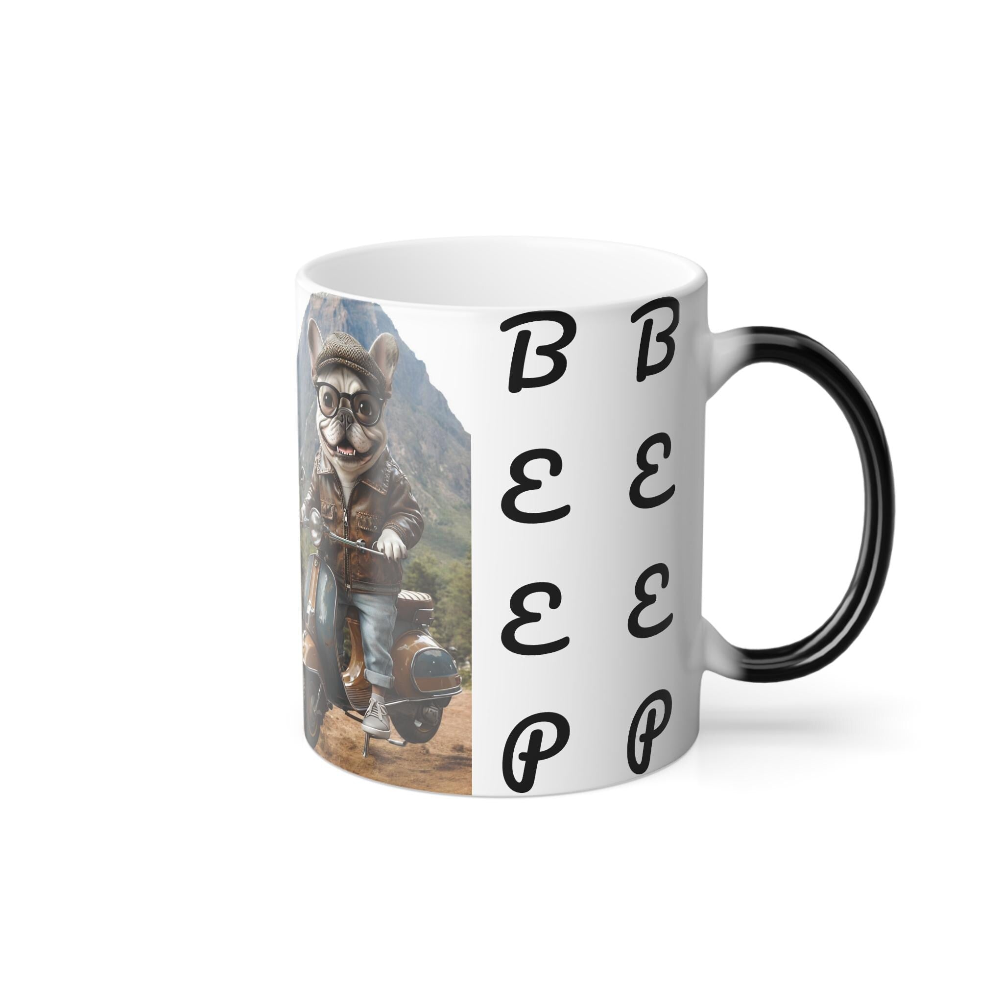 Taza Mágica que Cambia de Color - Color Morphing Mug 11oz, Regalo Sorpresa Personalizado, Vaso Sensible al Calor, Magic Coffee Cup