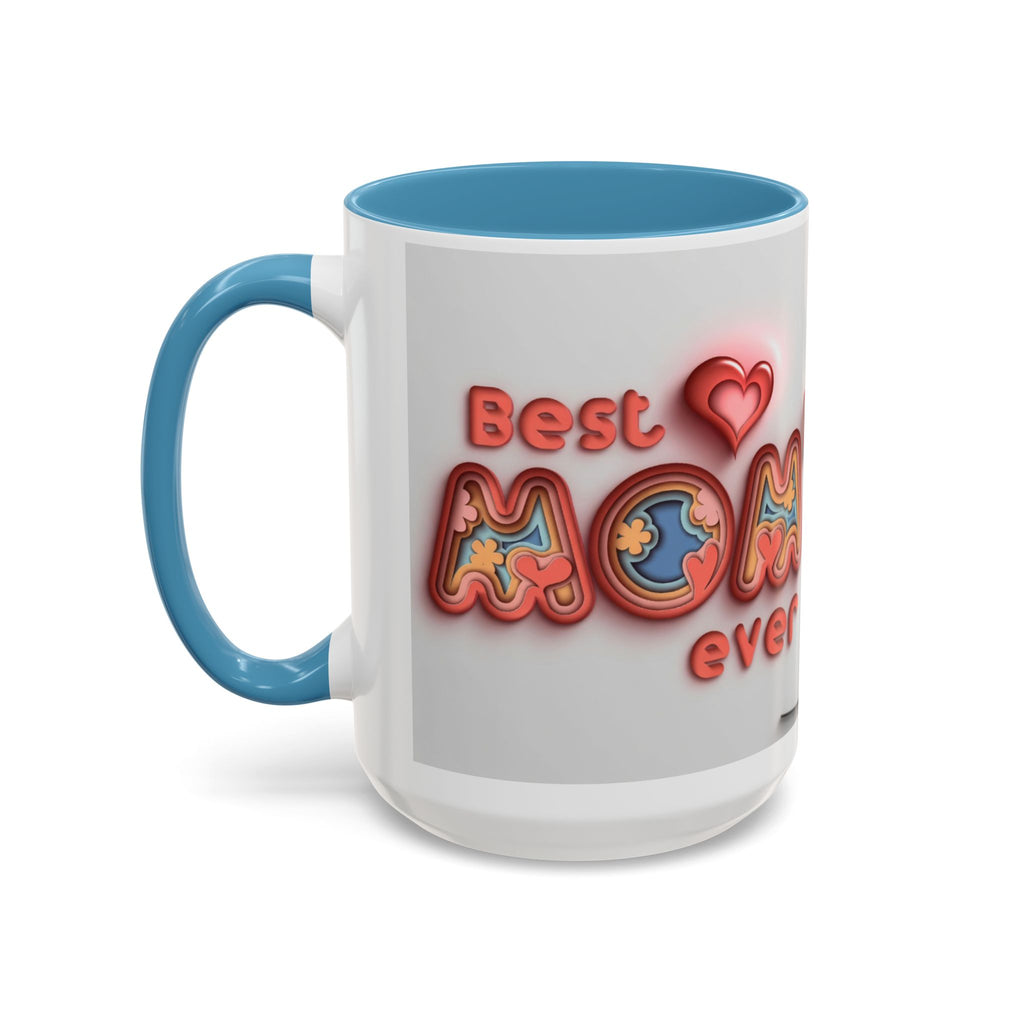 Custom Accent Coffee Mug - Perfect Gift for Moms, Personalized Mug, Valentines Day Gift, Unique Coffee Cup, Mother's Day