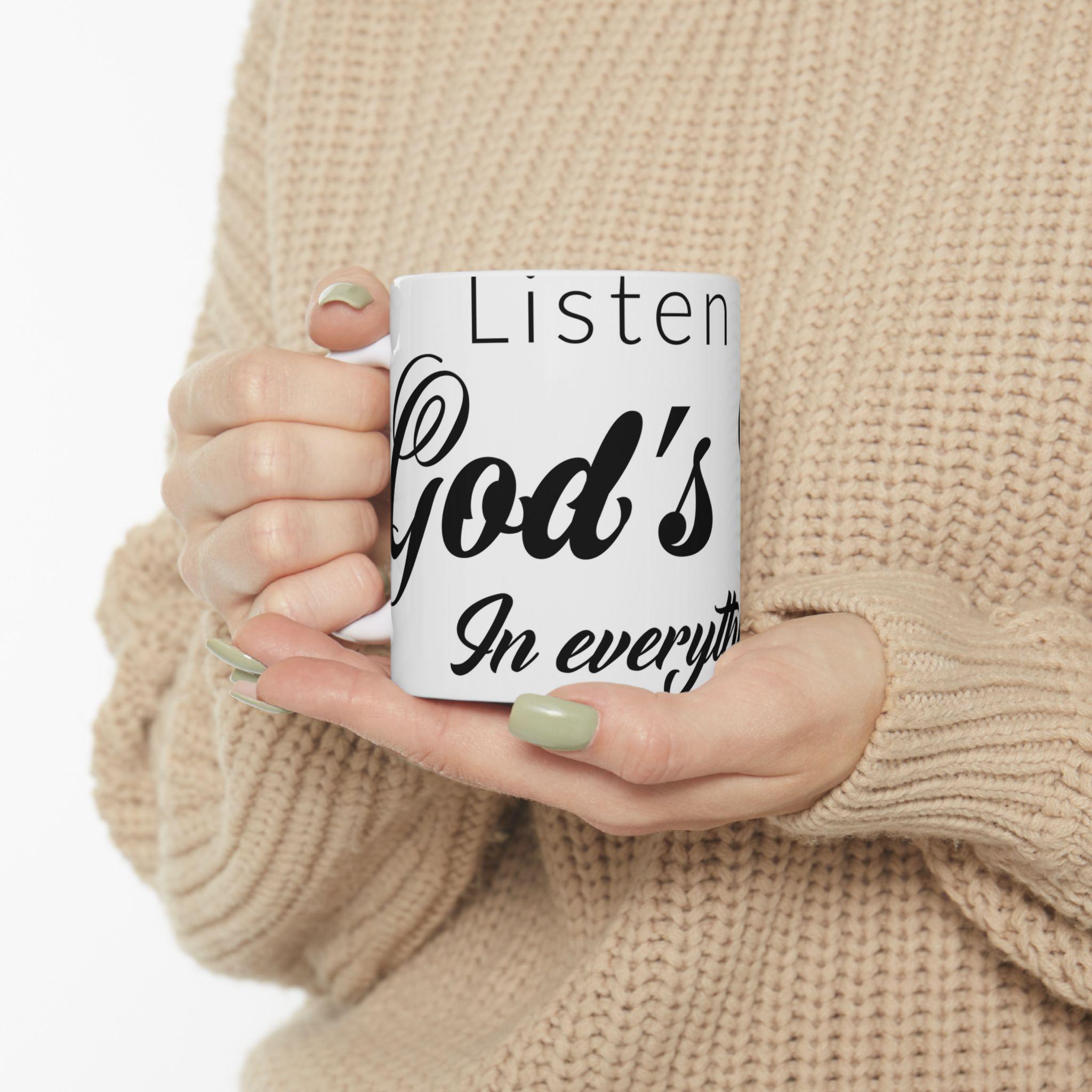 Taza Inspiracional Cristiana,Regalo Espiritual para Mujer,Mug de Cerámica Motivacional,Café con Propósito,Regalo para Amiga o Mamá