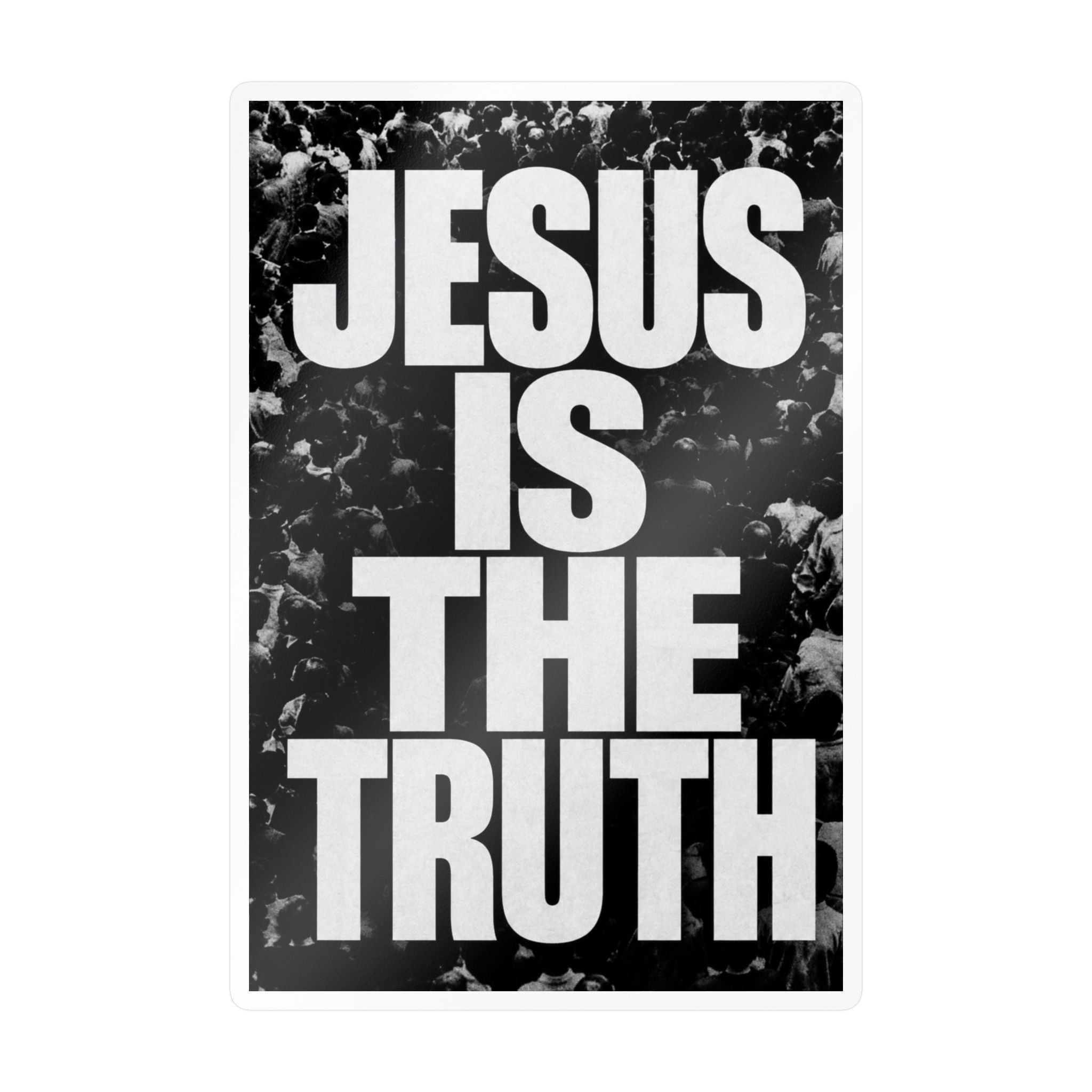 Jesus Is The Truth Vinyl Sticker — Bold Christian Faith Decal (Kiss-Cut)
