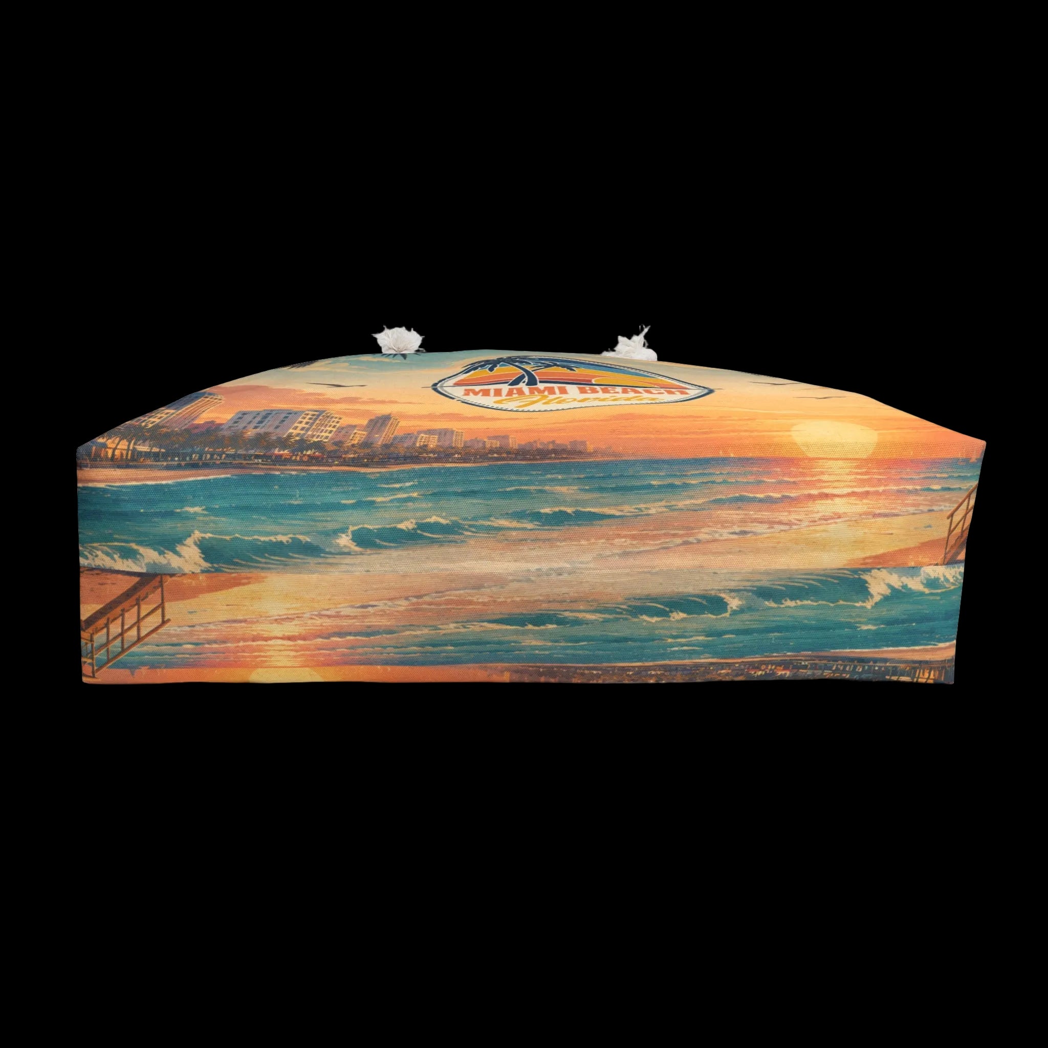Miami Beach Florida Sunset Weekender Bag