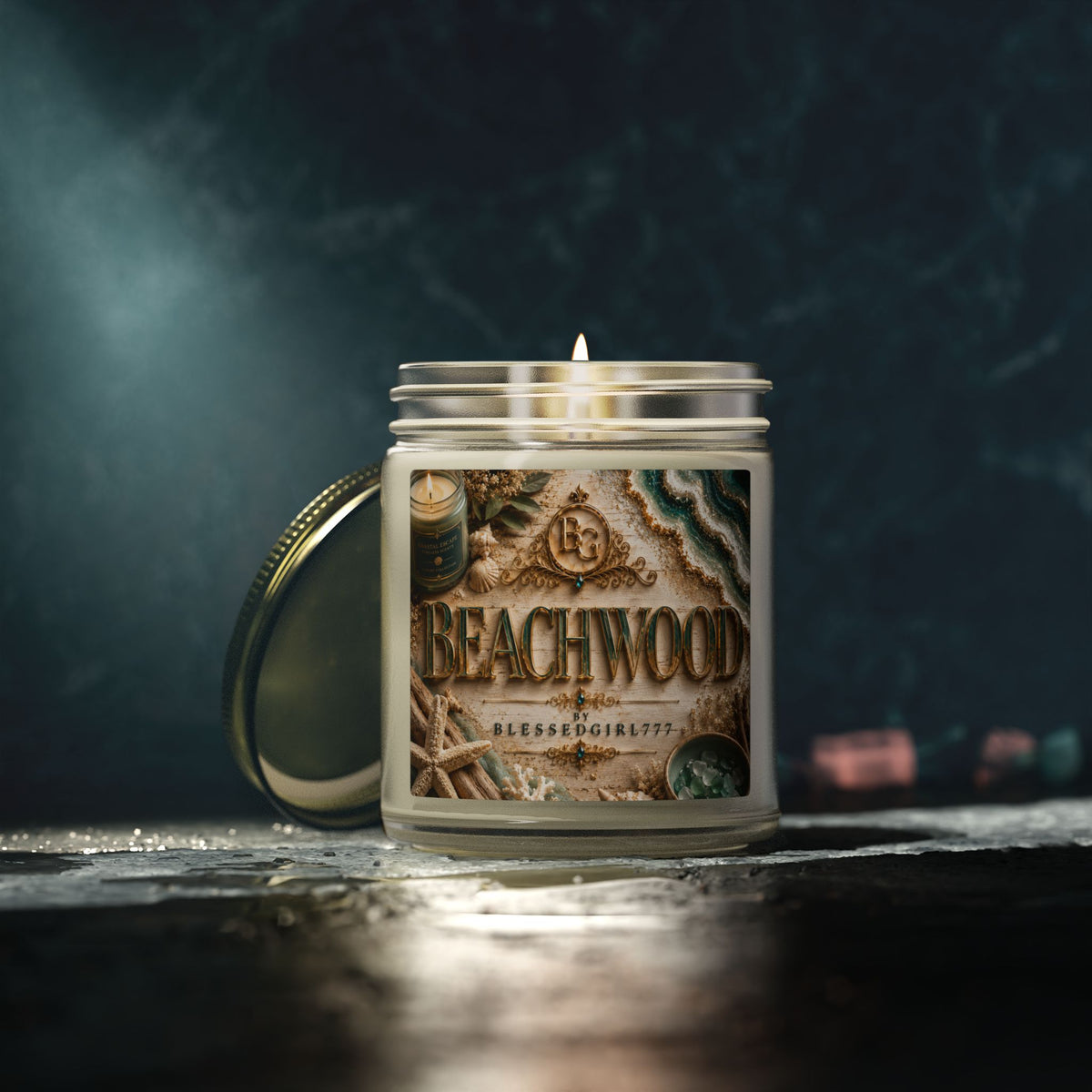 Beachwood  Scented Candle — 4oz & 9oz
