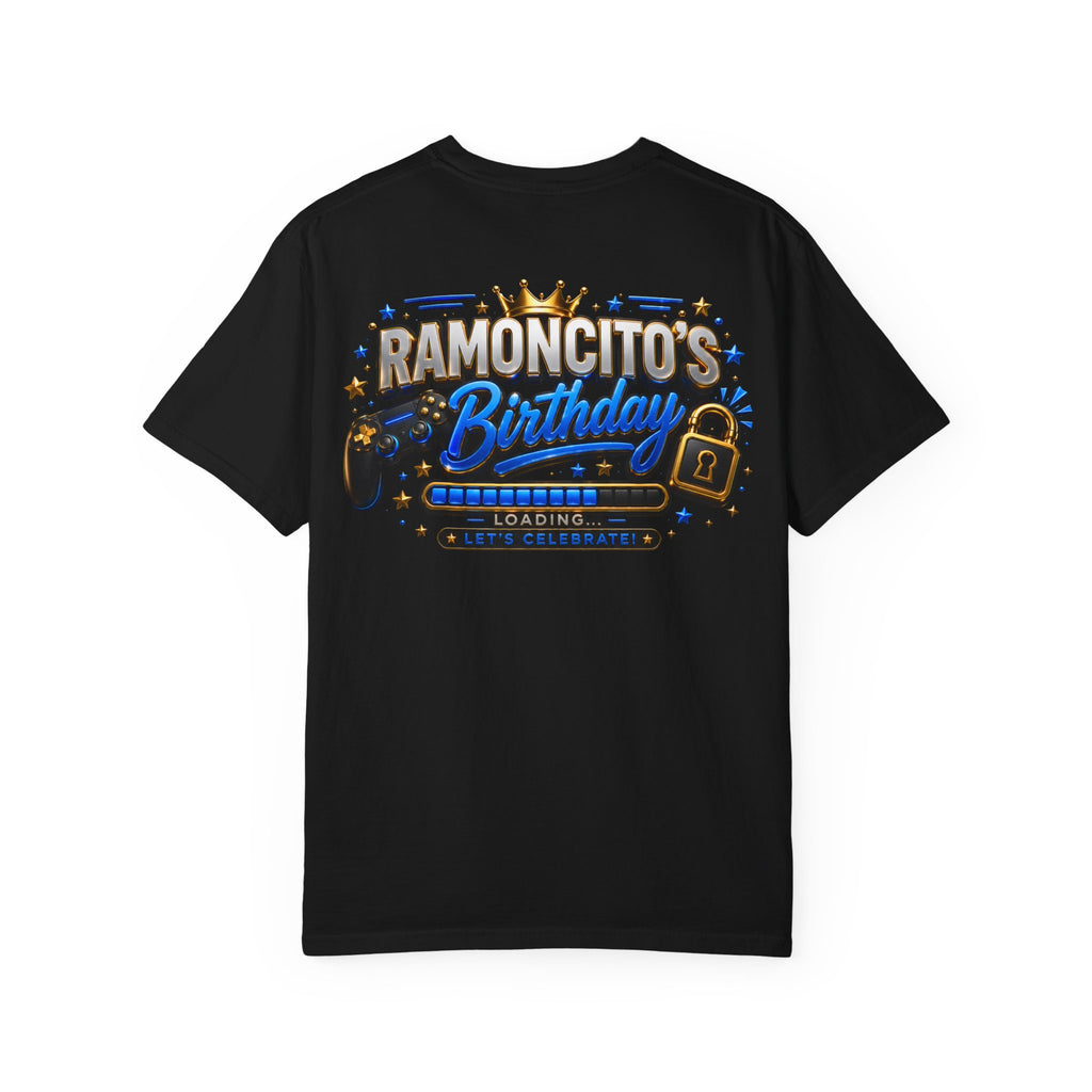 Ramoncito's Dad T-shirt | Birthday Loading Game Design