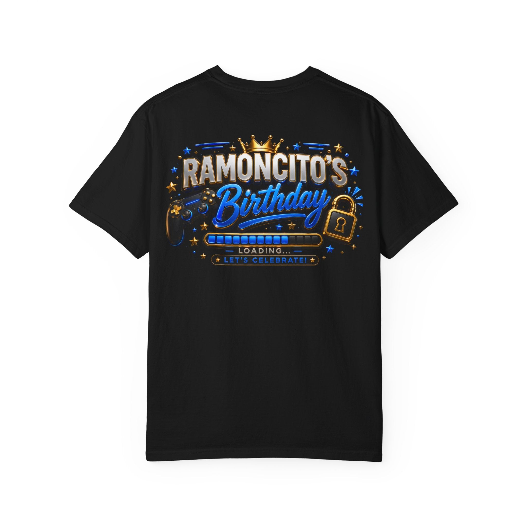 Ramoncito's Dad T-shirt | Birthday Loading Game Design