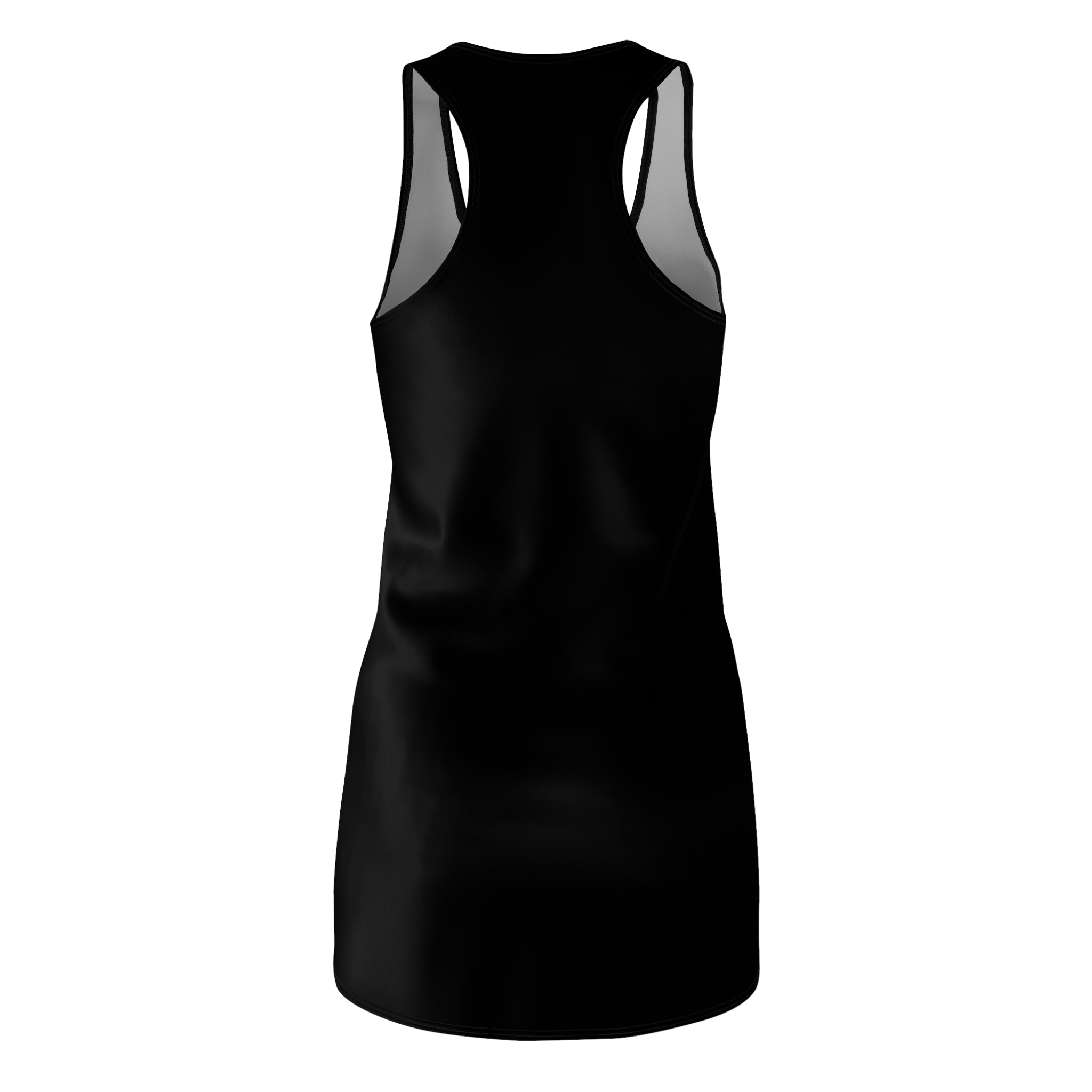 Racerback Dress — "Wear The Roar" Leopard Print Graphic