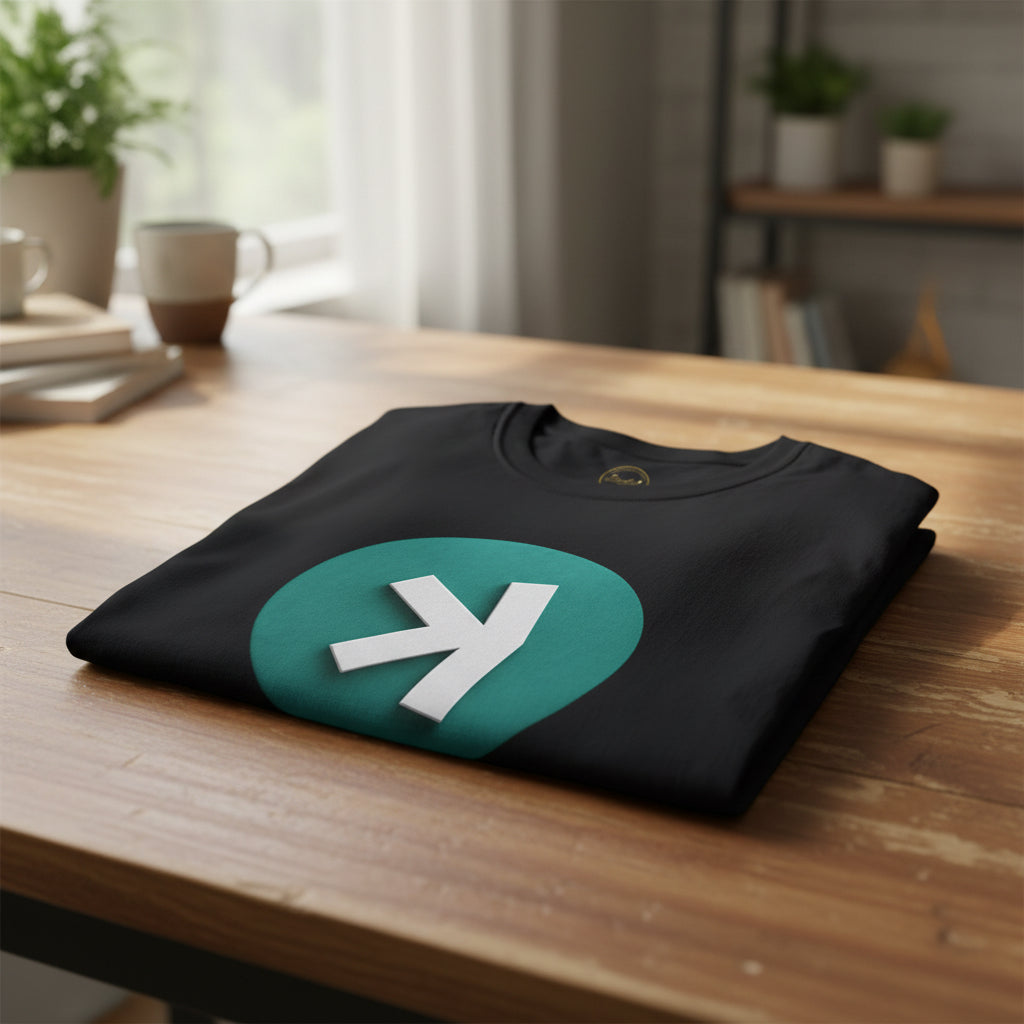 It's Time Kaspa T-Shirt — Crypto Logo Tee