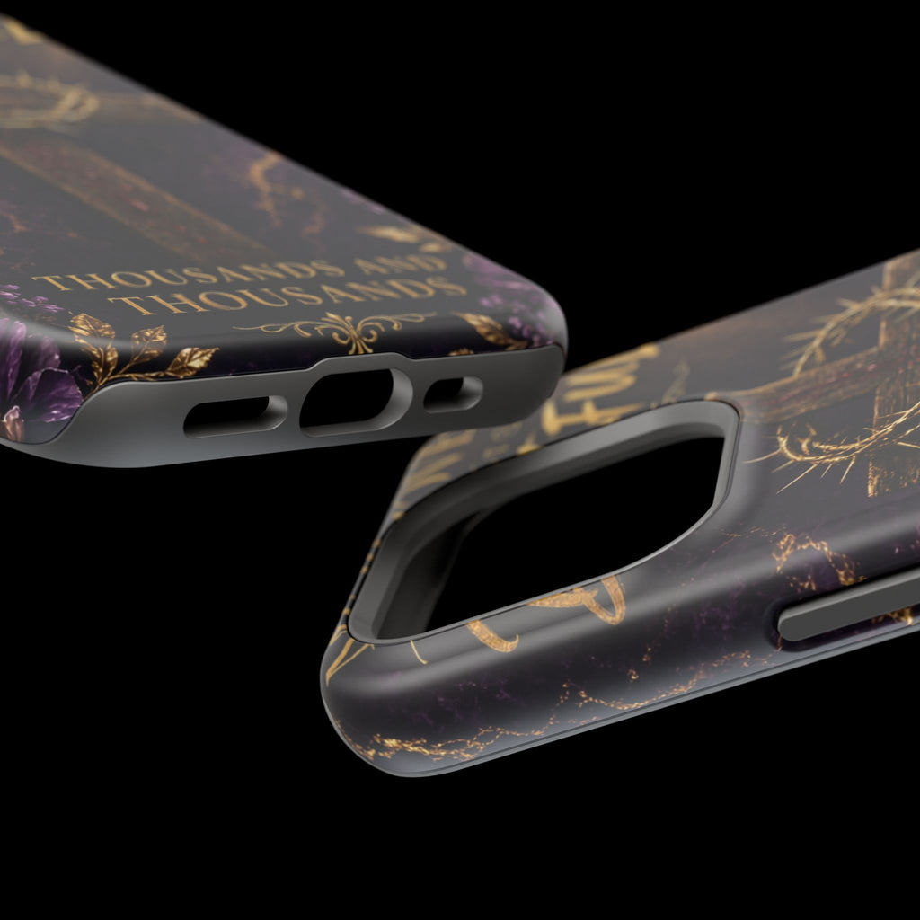 Christian Cross Magnetic Impact-Resistant Phone Case — "Beloved Most Beautiful" Scripture Design