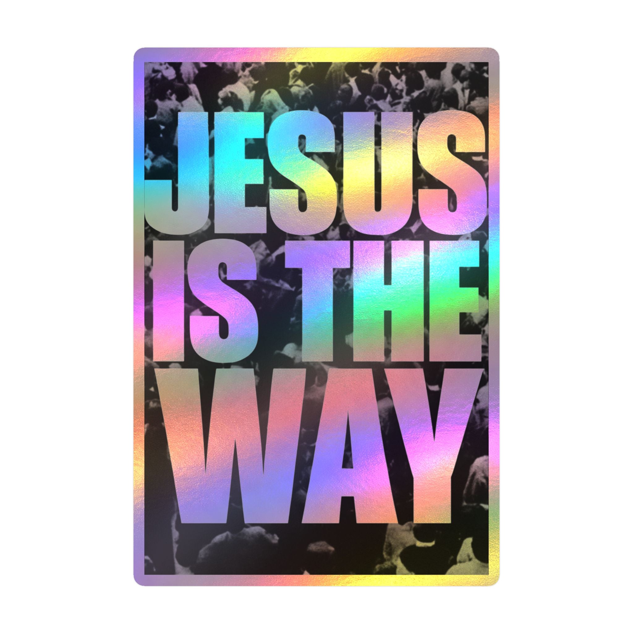 Jesus Is the Way Vinyl Decal — Inspirational Christian Sticker