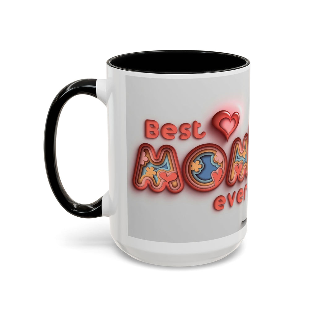 Custom Accent Coffee Mug - Perfect Gift for Moms, Personalized Mug, Valentines Day Gift, Unique Coffee Cup, Mother's Day
