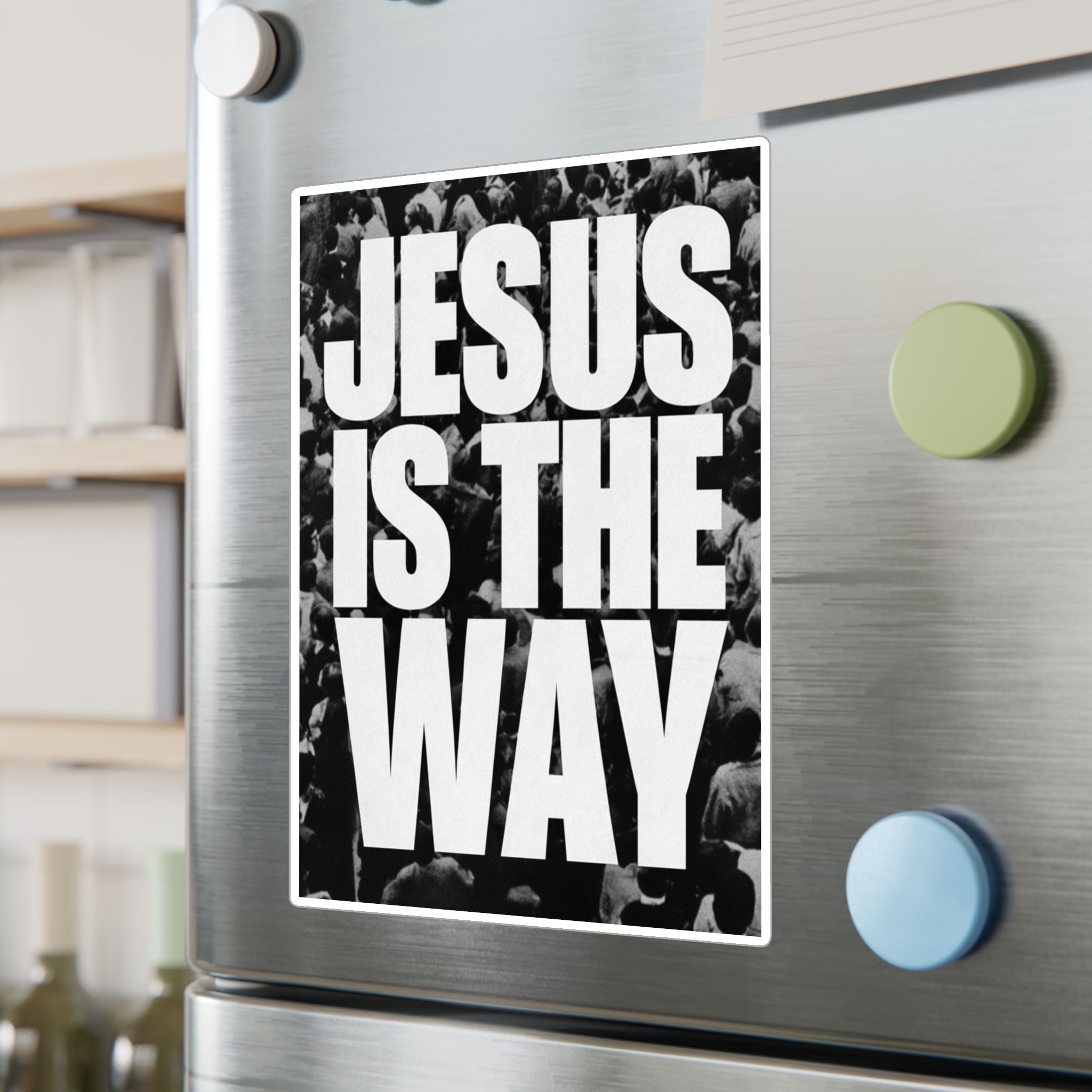 Jesus Is the Way Vinyl Decal — Inspirational Christian Sticker