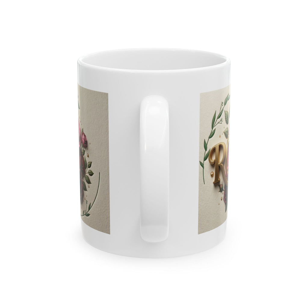 Vintage Rose Bouquet Mug | Floral Ceramic Coffee Cup