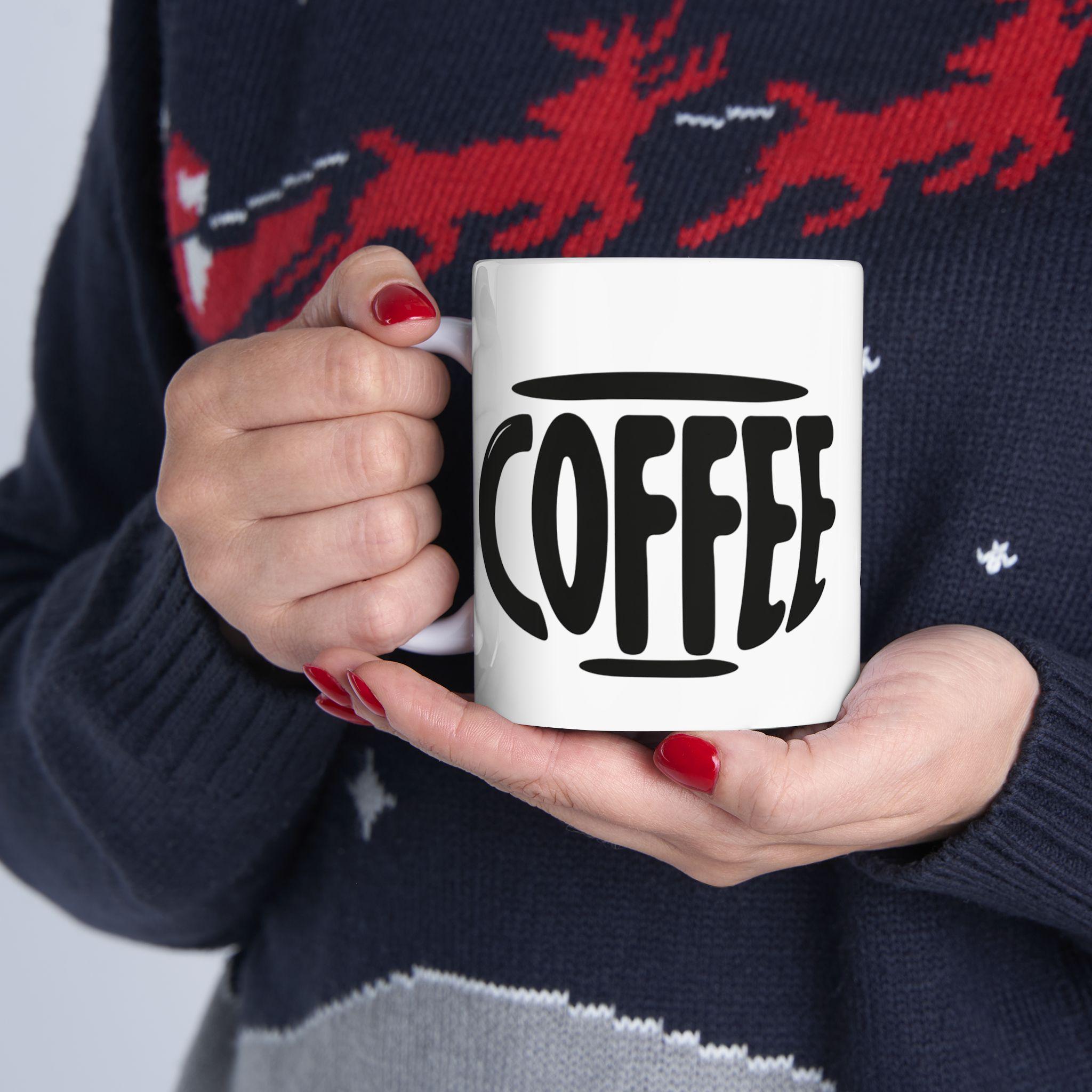 Funny Sarcastic Coffee Mug | Office Humor Gift for Coworkers, Adult Birthday Present, Relatable Coffee Lover Cup, 11oz & 15oz