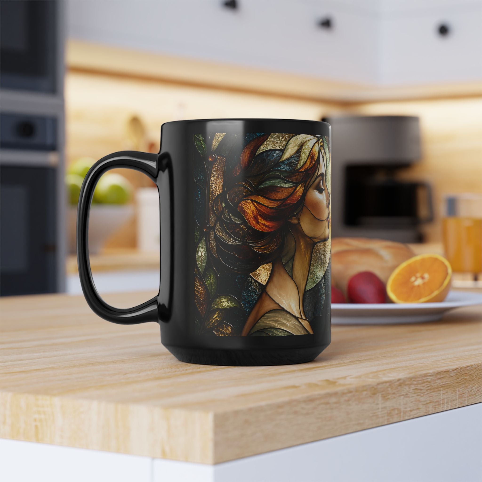 Inspirational Faith Mug — "God did not create us to give up" 15oz