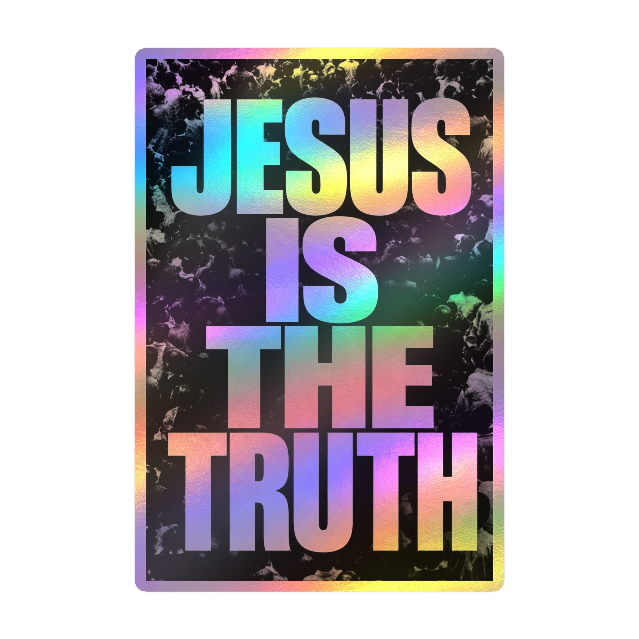Jesus Is The Truth Vinyl Sticker — Bold Christian Faith Decal (Kiss-Cut)