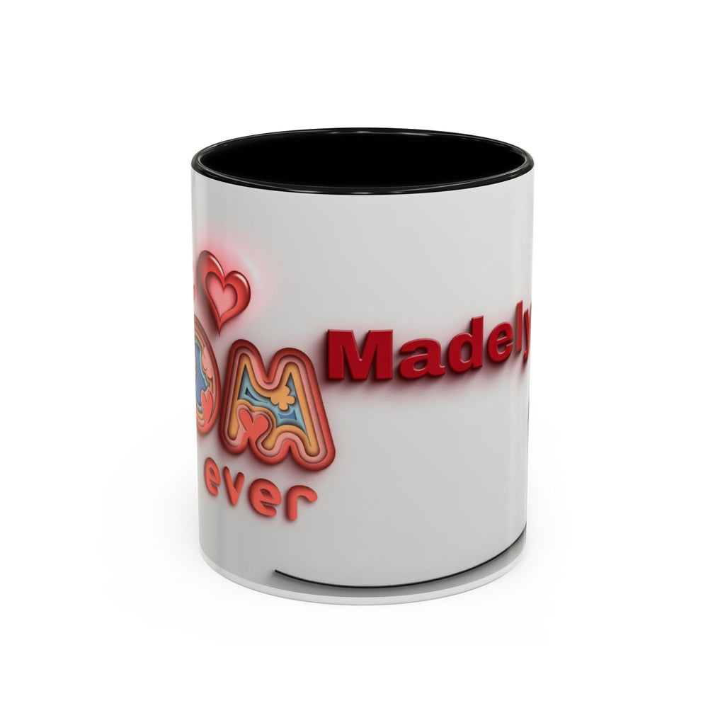 Custom Accent Coffee Mug - Perfect Gift for Moms, Personalized Mug, Valentines Day Gift, Unique Coffee Cup, Mother's Day