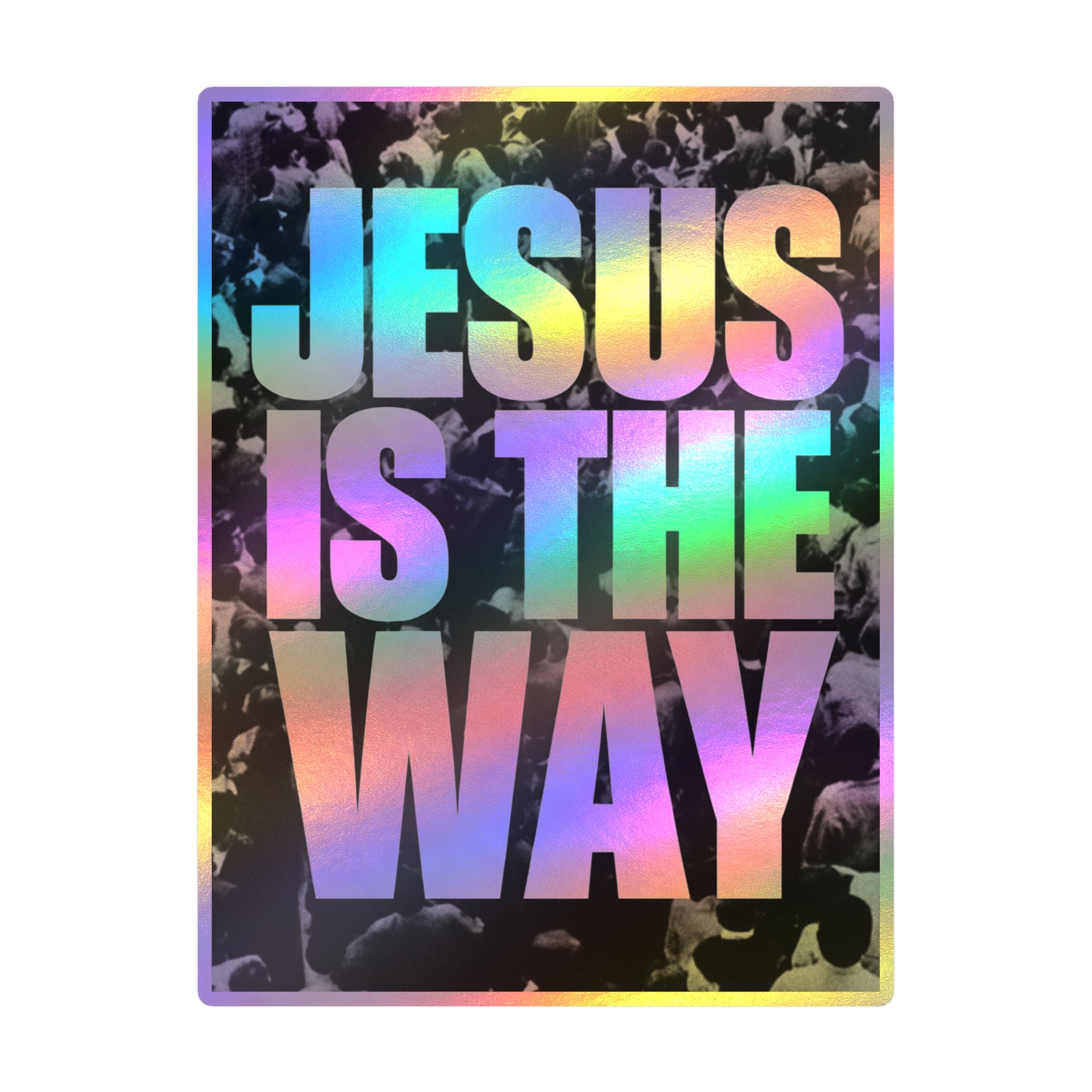 Jesus Is the Way Vinyl Decal — Inspirational Christian Sticker