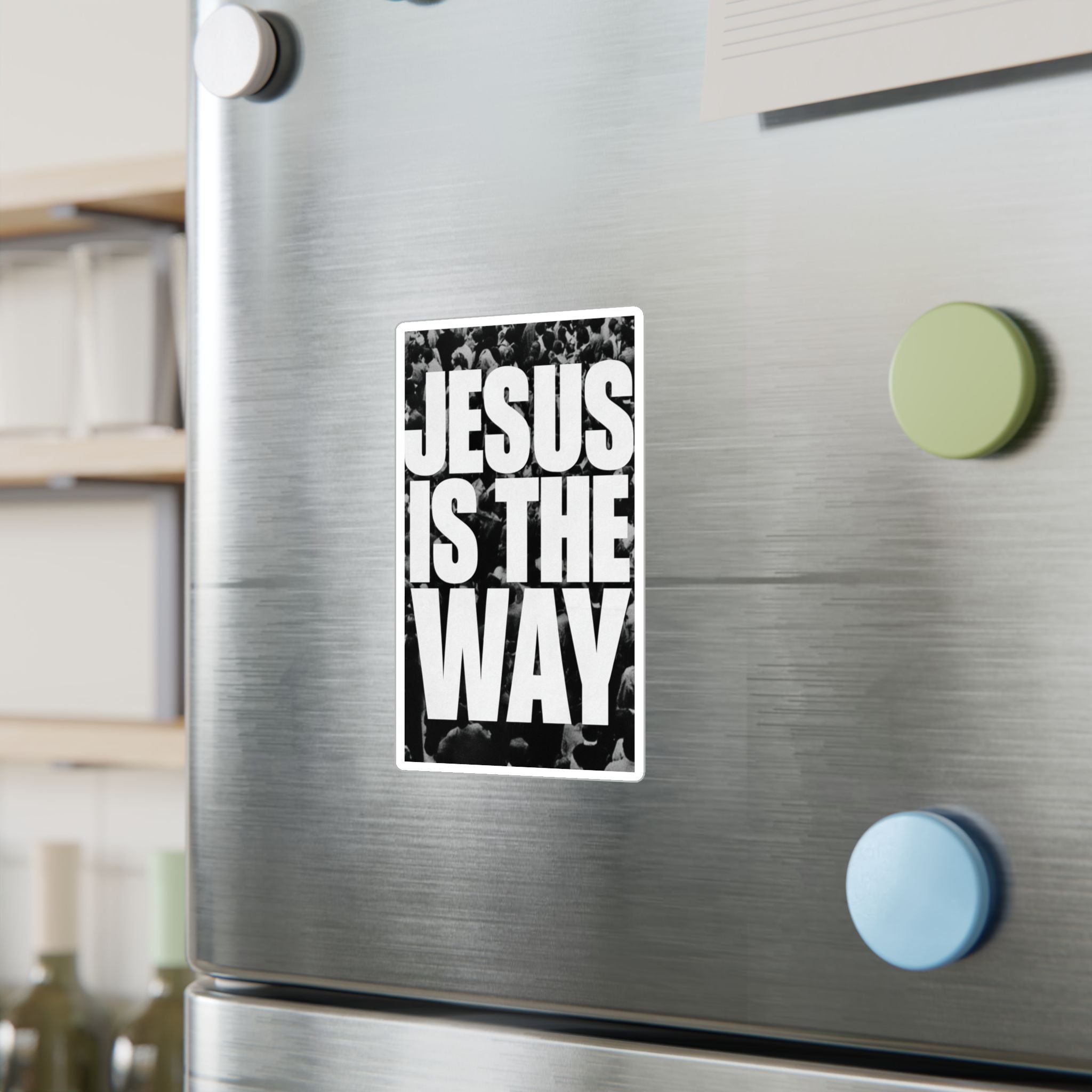 Jesus Is the Way Vinyl Decal — Inspirational Christian Sticker