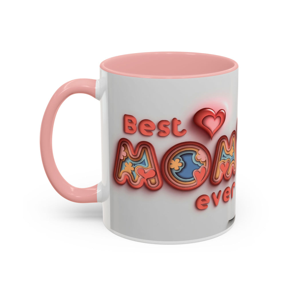 Custom Accent Coffee Mug - Perfect Gift for Moms, Personalized Mug, Valentines Day Gift, Unique Coffee Cup, Mother's Day