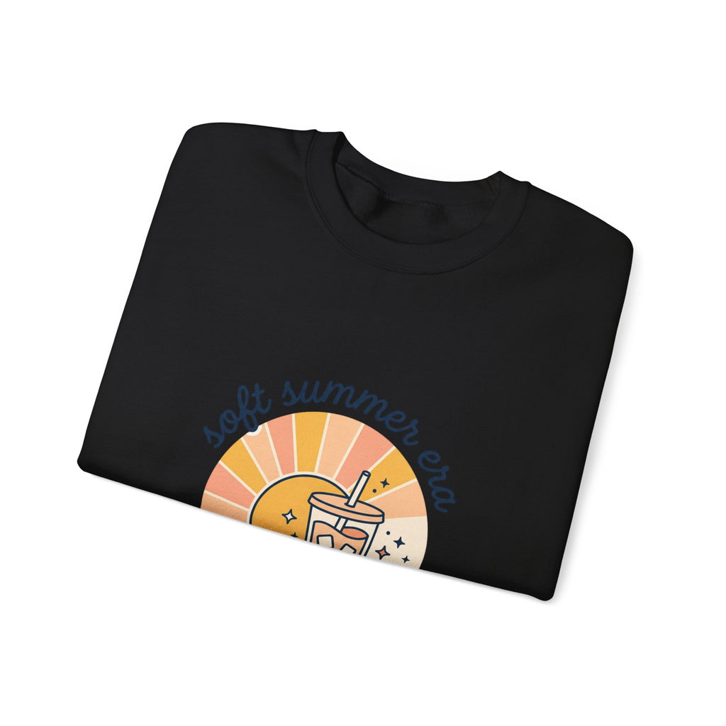 soft summer tea sweatshirt | summer aesthetic, pastel coastal vibes