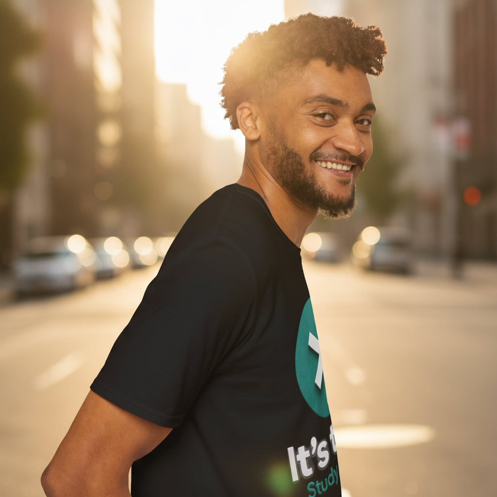 It's Time Kaspa T-Shirt — Crypto Logo Tee