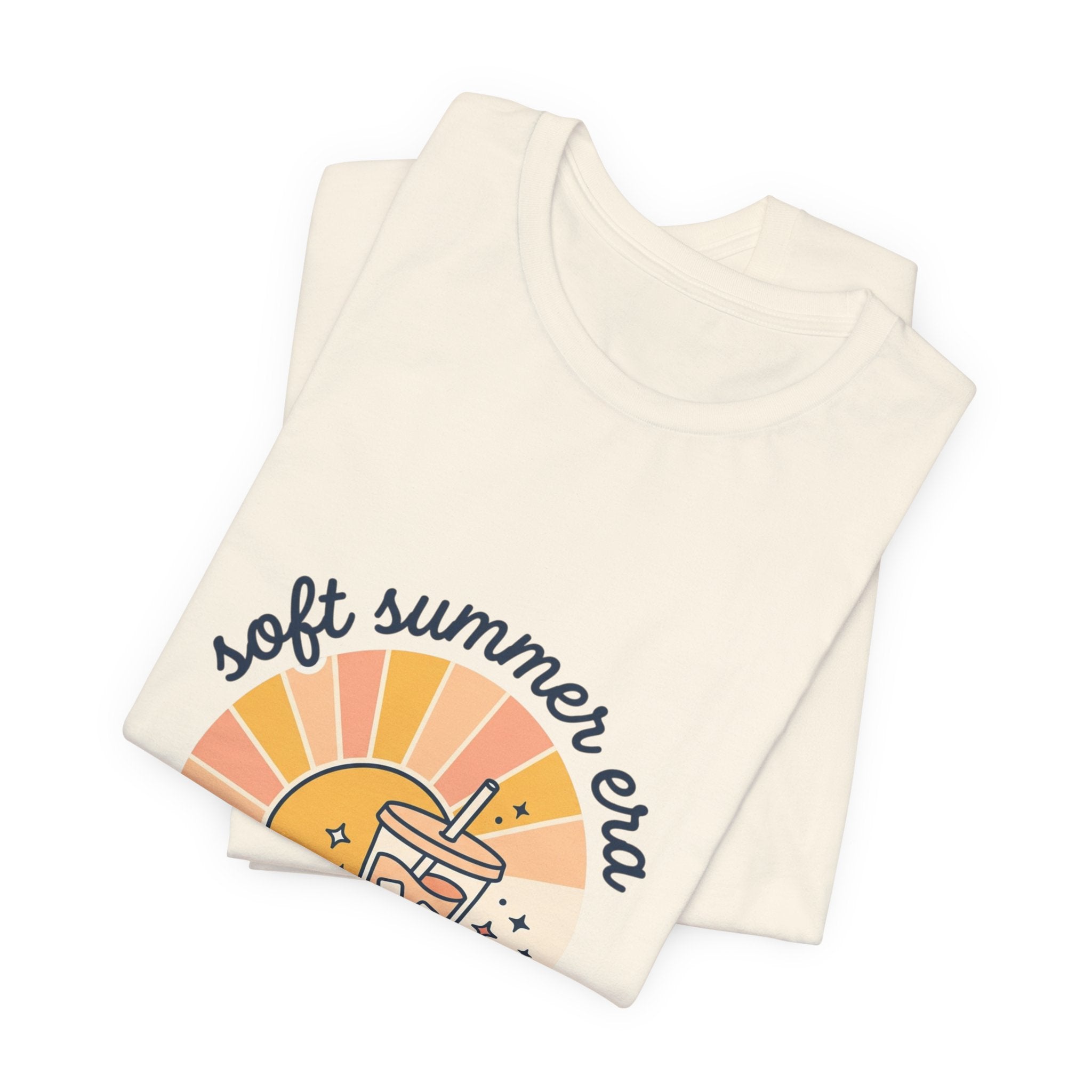Soft Summer Era Tee | summer aesthetic, coastal vibes, pastel hand-drawn design