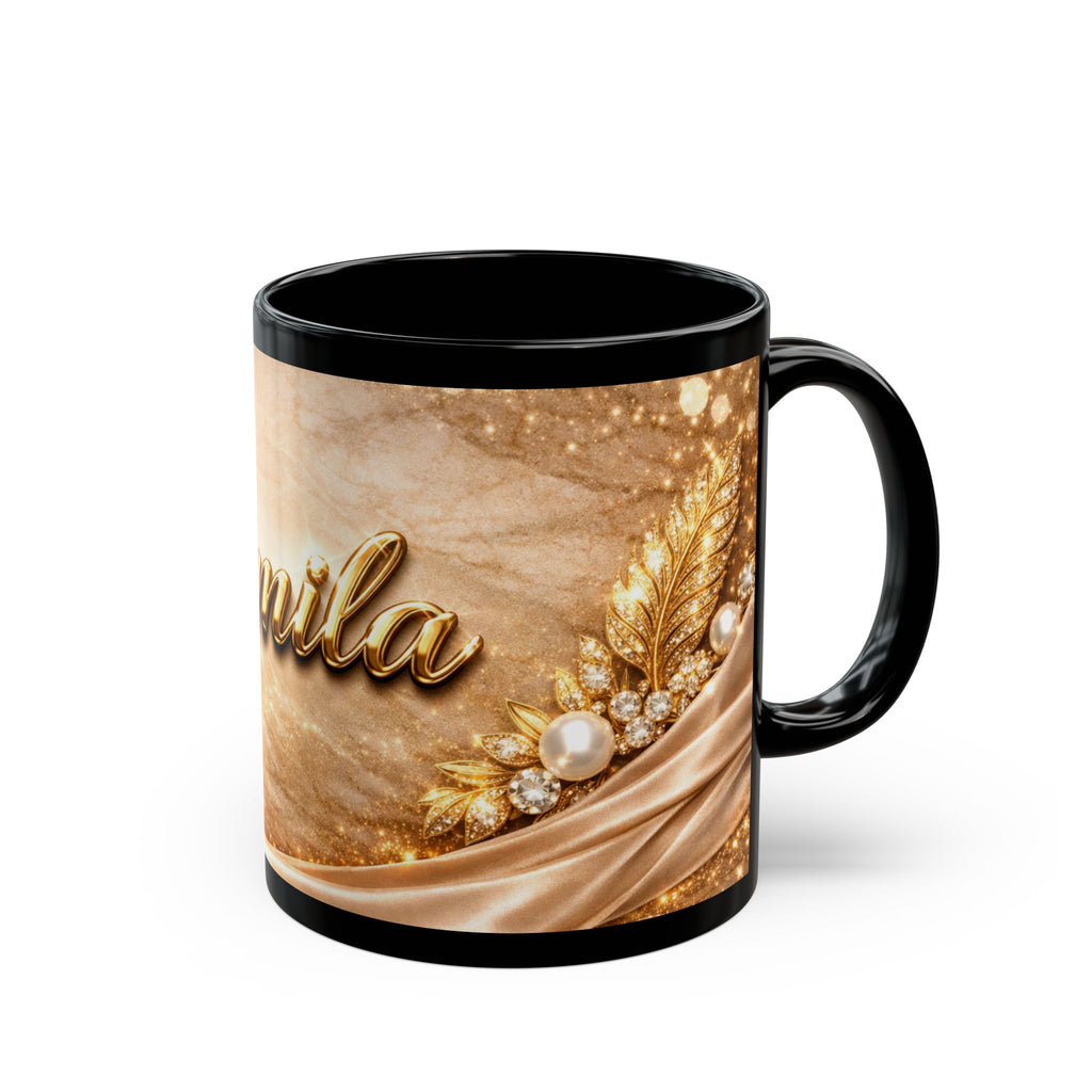 Golden Edition Mug “Camila” by BLESSDGIRL777