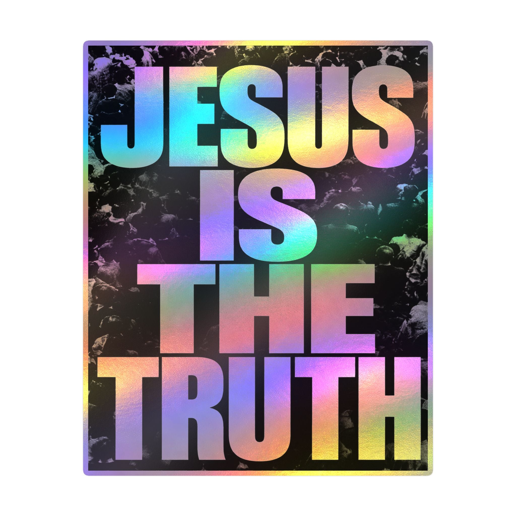 Jesus Is The Truth Vinyl Sticker — Bold Christian Faith Decal (Kiss-Cut)