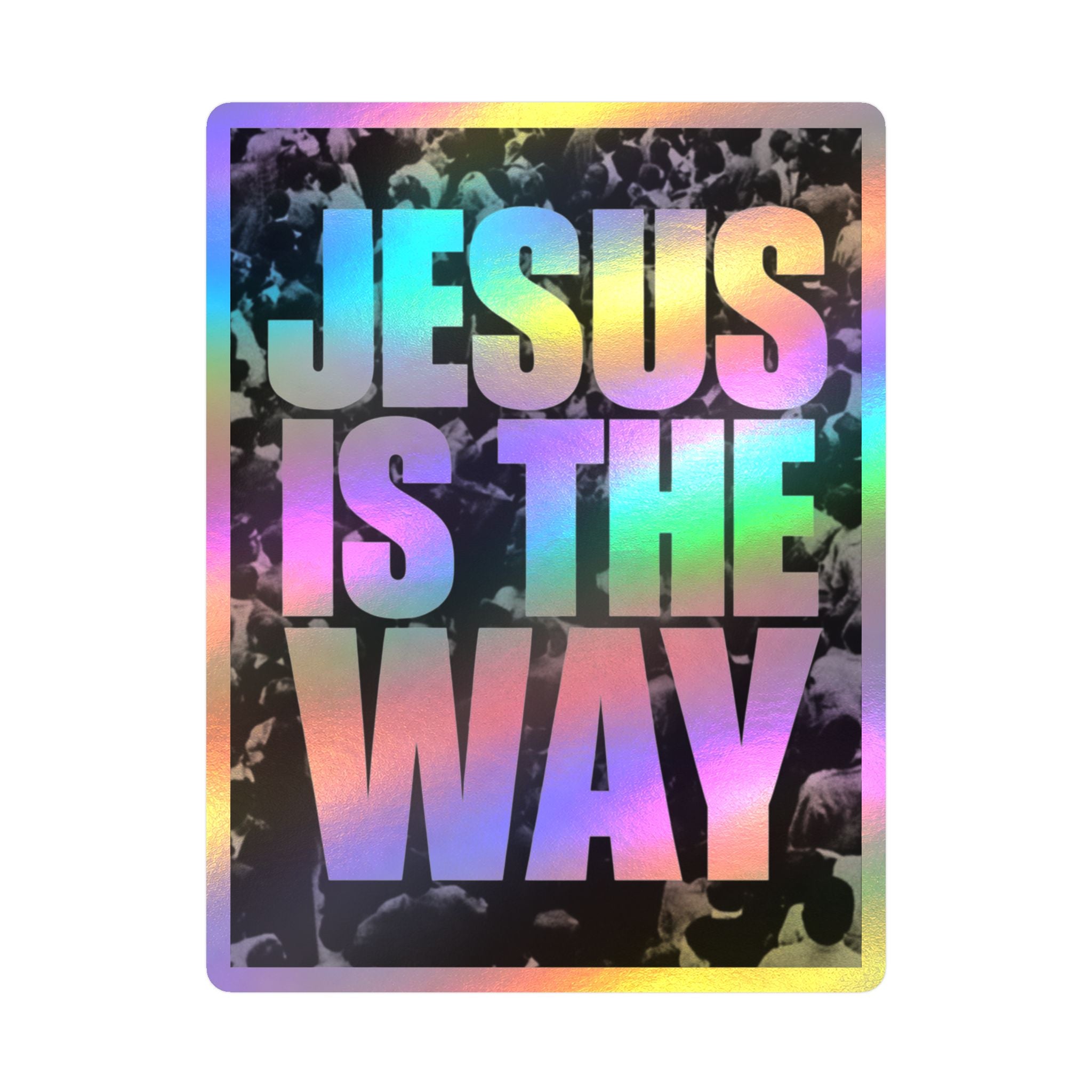 Jesus Is the Way Vinyl Decal — Inspirational Christian Sticker