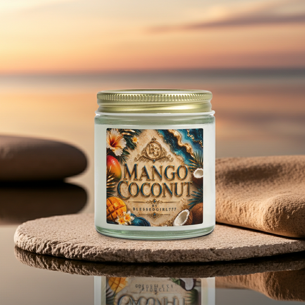 Blessed Tropics Candle — Coconut Mango | BlessedGirl777