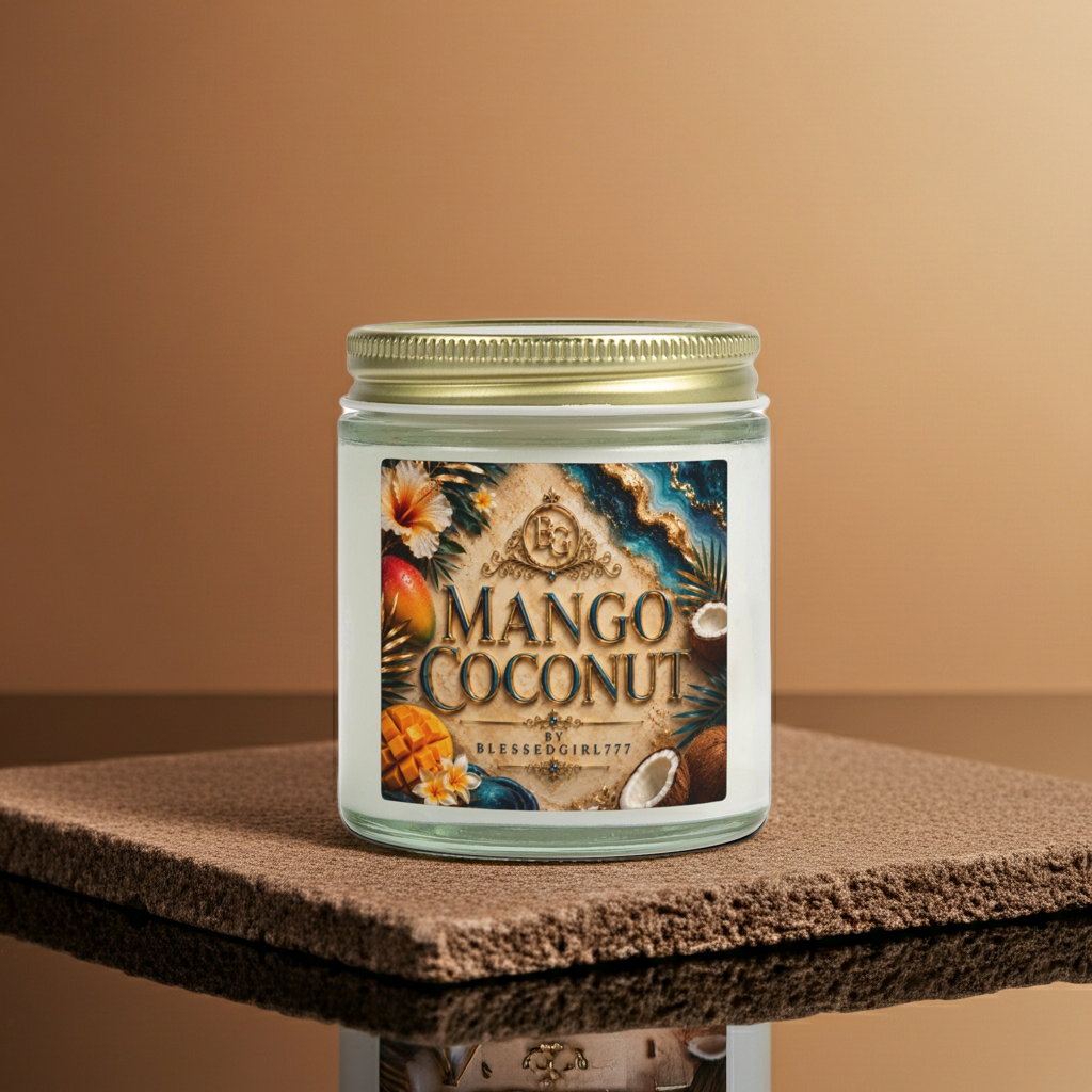 Blessed Tropics Candle — Coconut Mango | BlessedGirl777