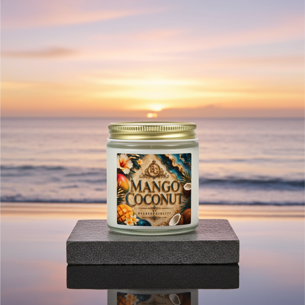 Blessed Tropics Candle — Coconut Mango | BlessedGirl777