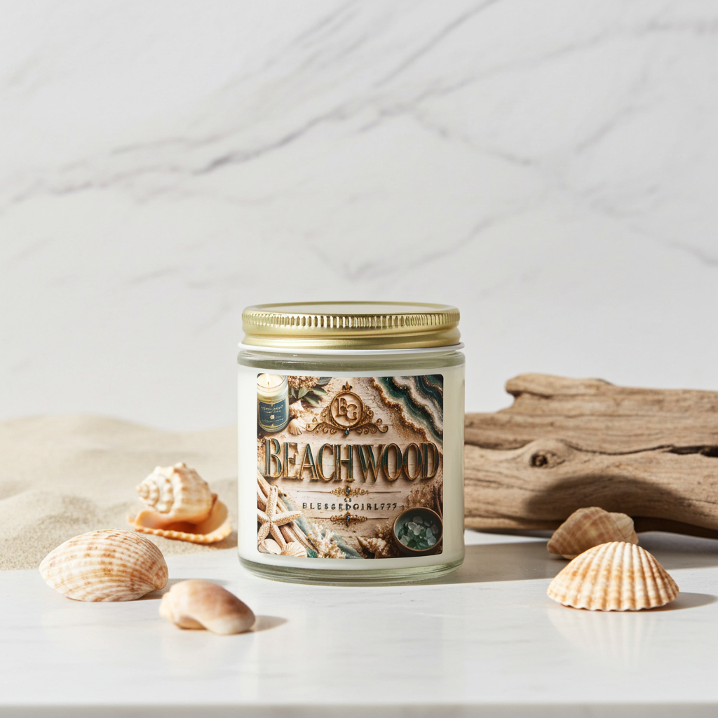 Beachwood  Scented Candle — 4oz & 9oz