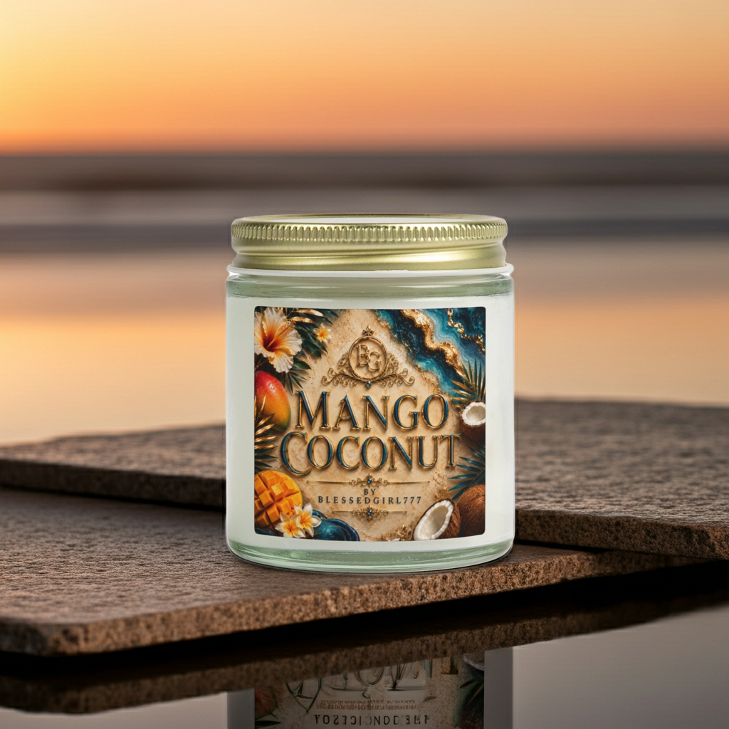 Blessed Tropics Candle — Coconut Mango | BlessedGirl777