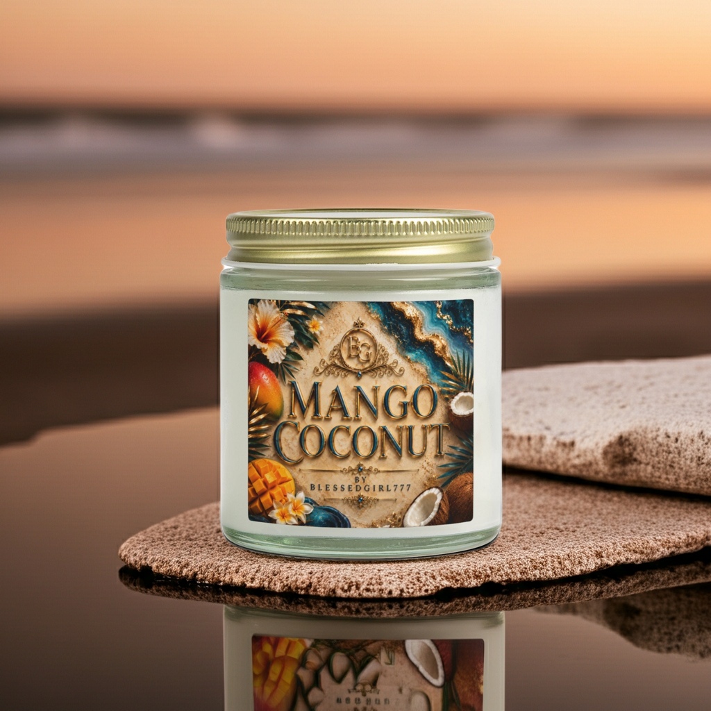 Blessed Tropics Candle — Coconut Mango | BlessedGirl777