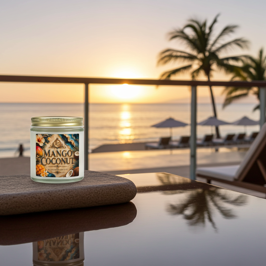 Blessed Tropics Candle — Coconut Mango | BlessedGirl777