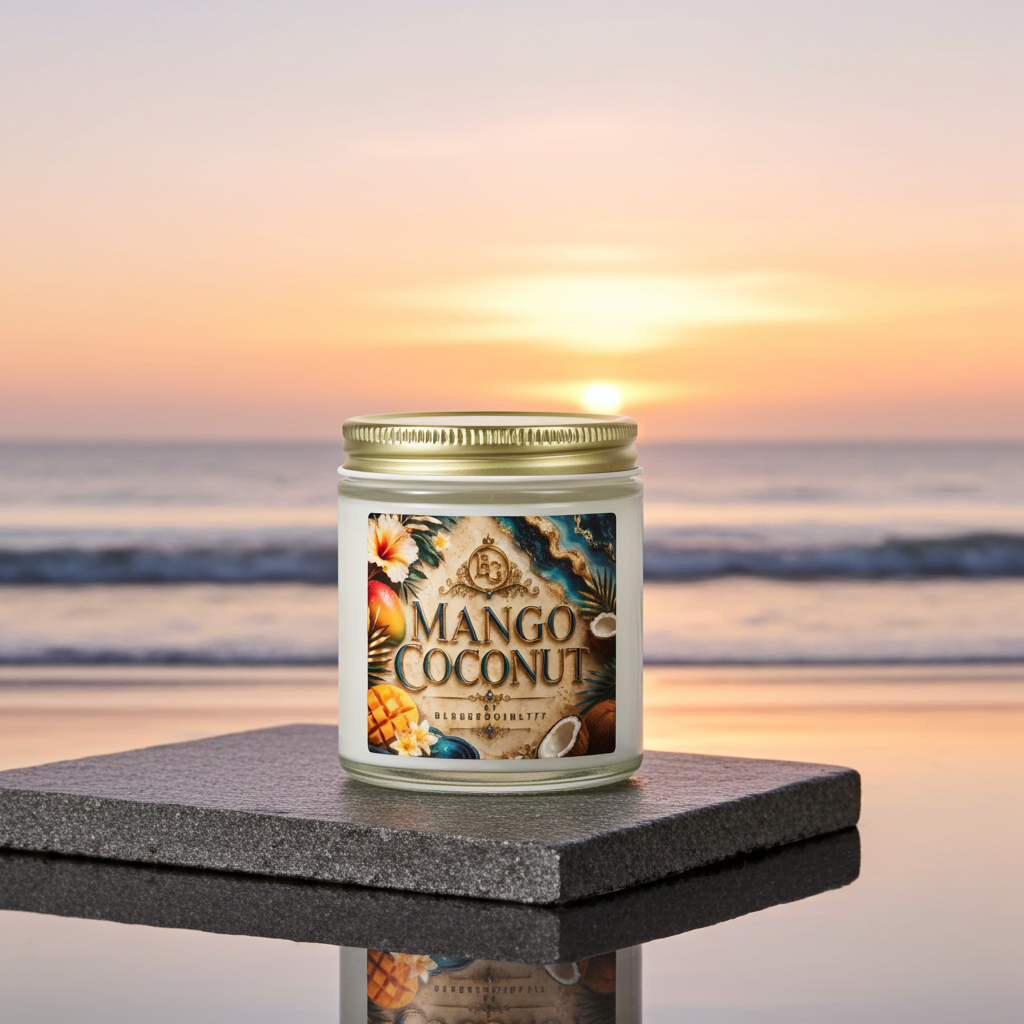 Blessed Tropics Candle — Coconut Mango | BlessedGirl777
